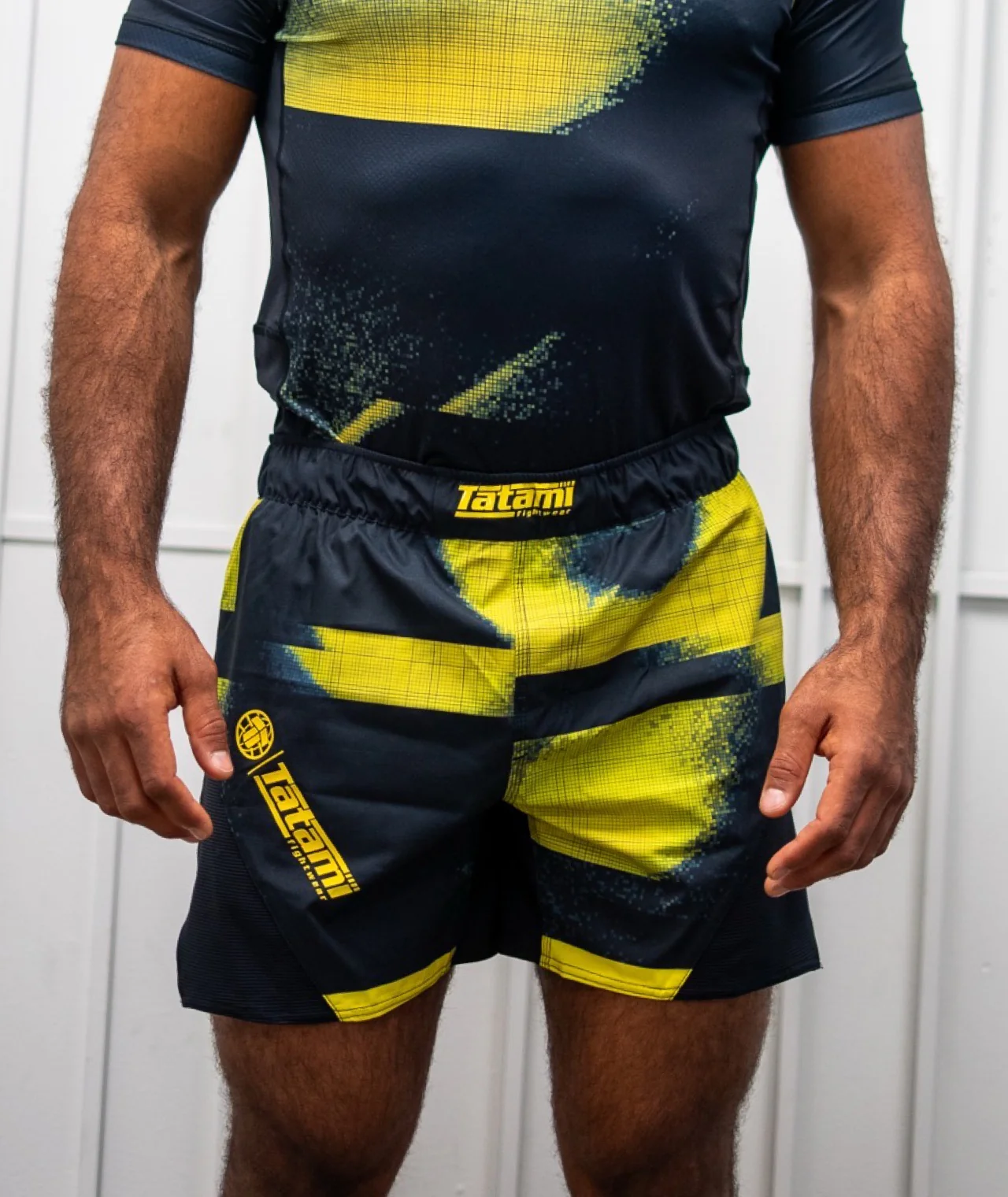 Cyber Grappling Shorts - Black - Image 2