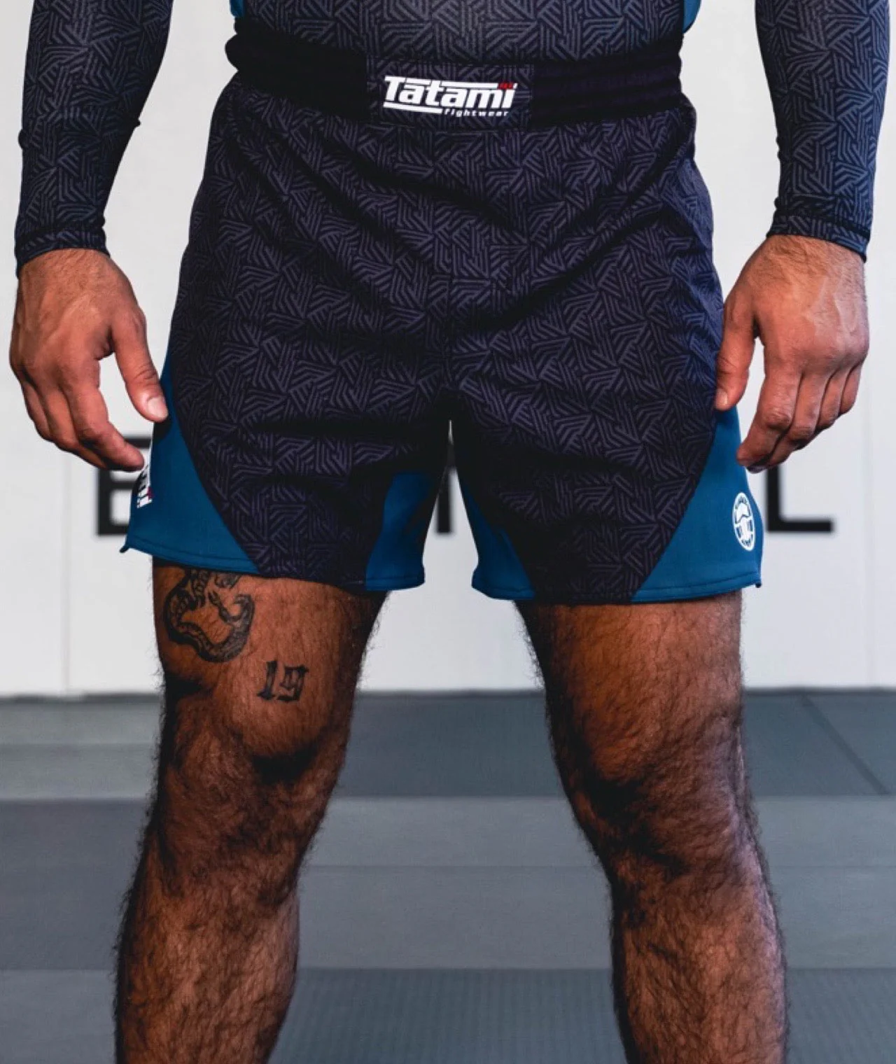 Dimension Grappling Shorts - Petrol Blue - Image 2