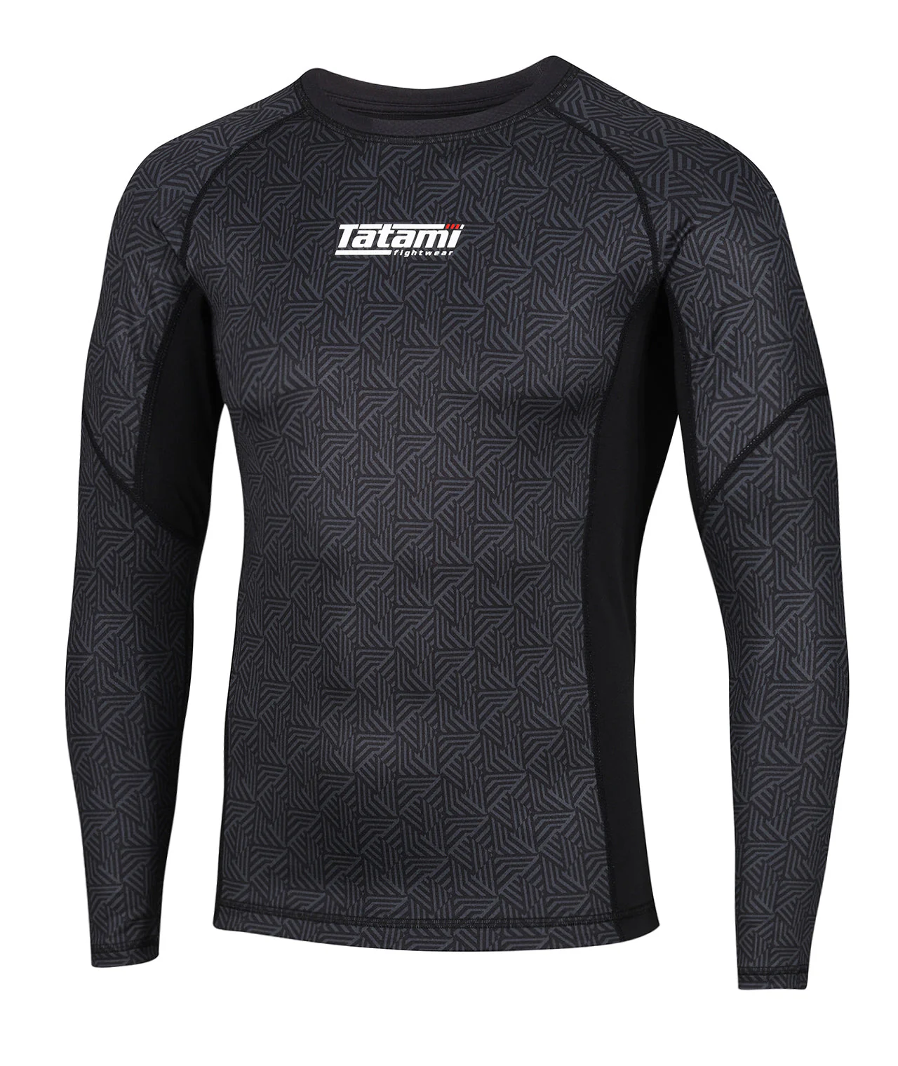 Dimension Long Sleeve Rash Guard - Black - Image 4