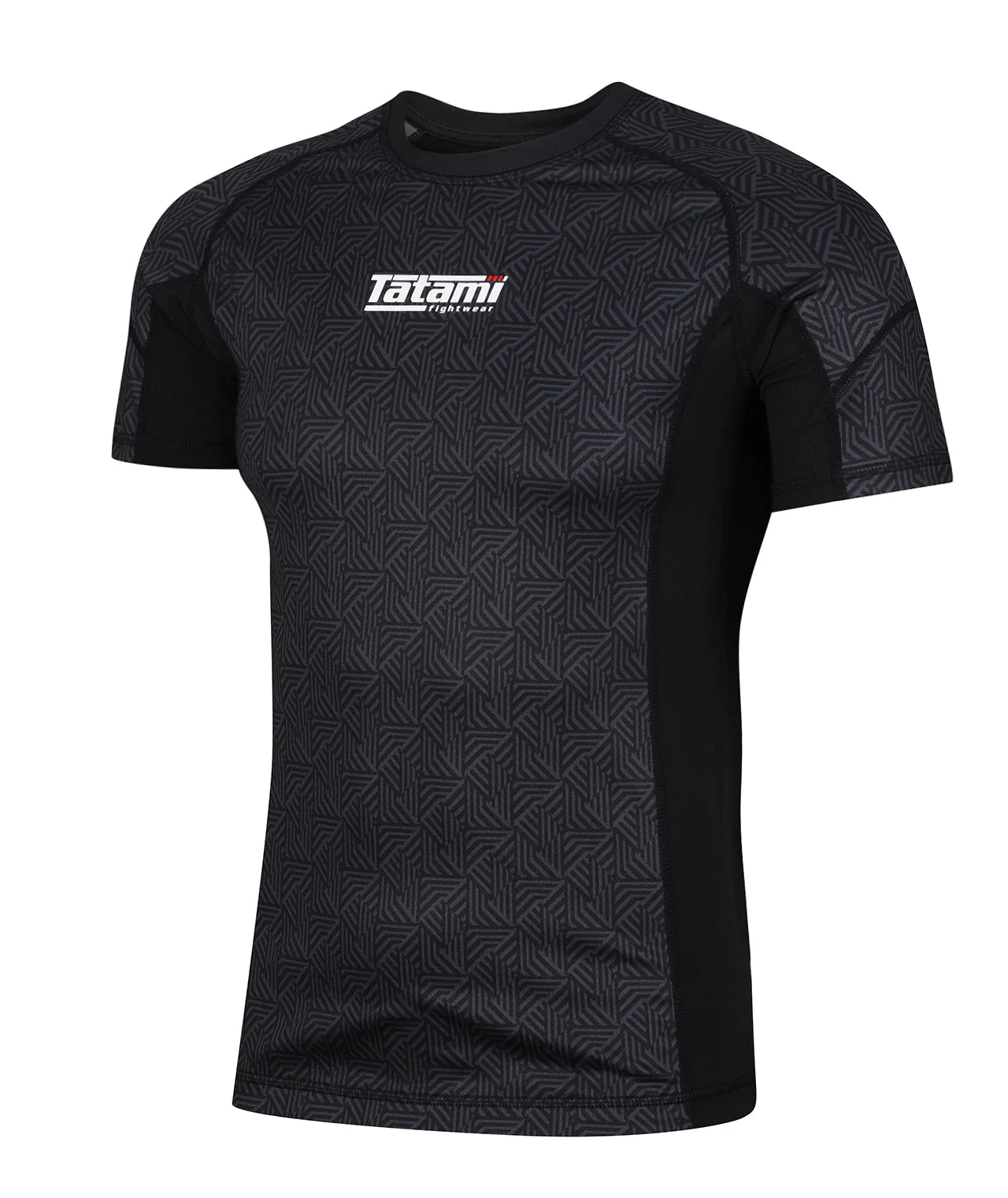 Dimension Short Sleeve Rash Guard - Black - Image 4