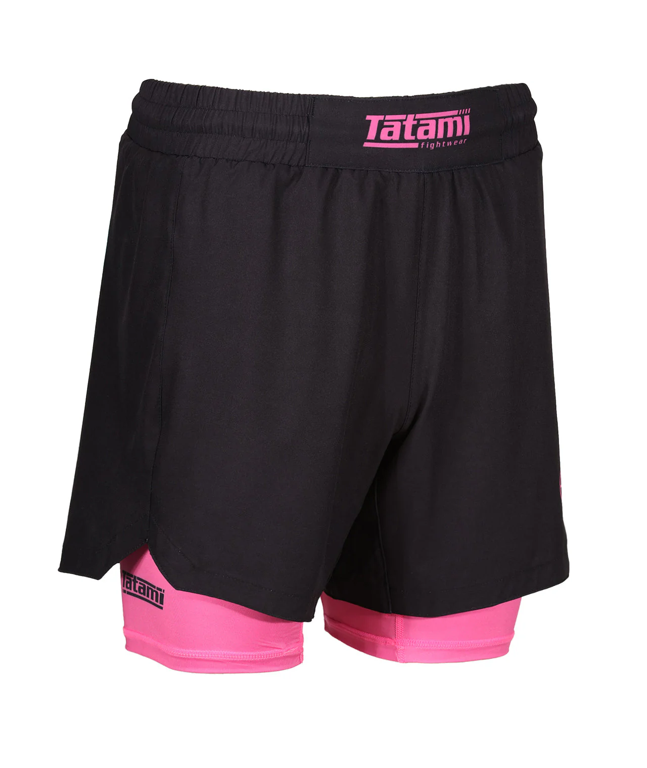 Dual Layer Grappling Shorts - Pink - Image 5