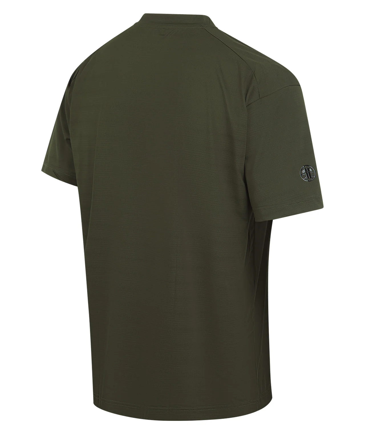 Enduro Dry Fit Mesh T-Shirt - Khaki - Image 4
