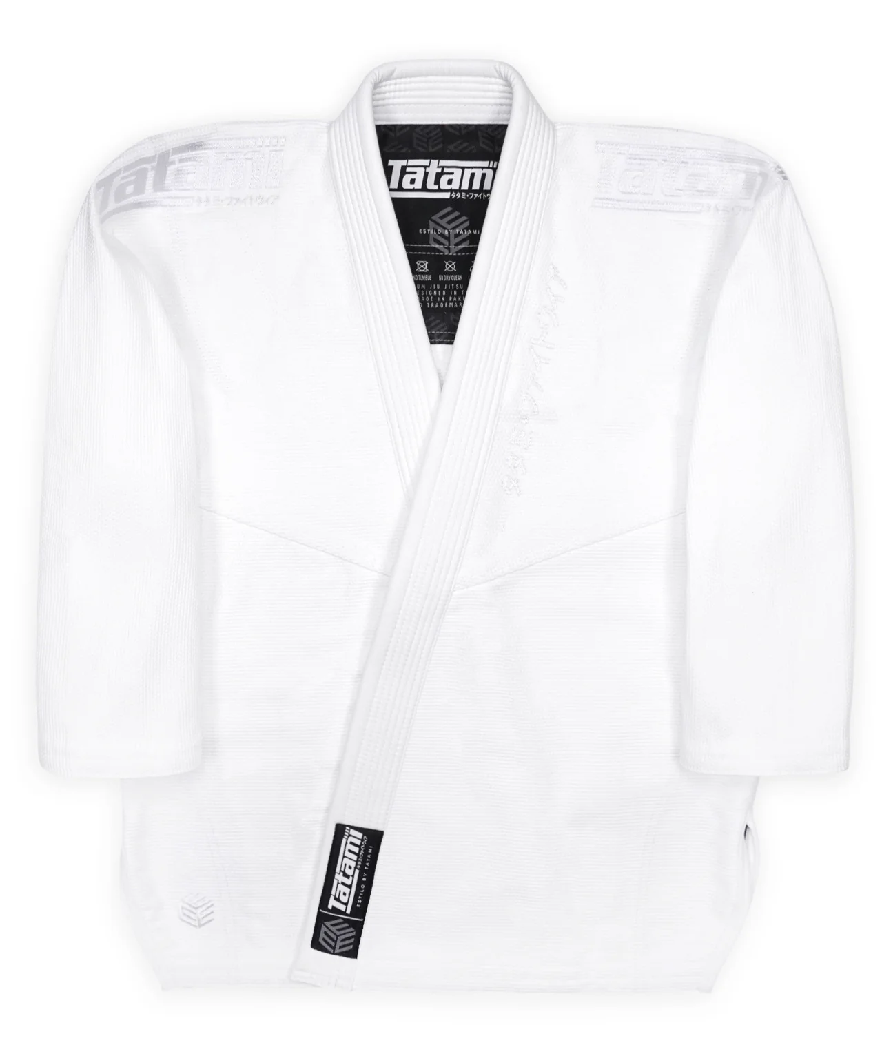 Estilo Black Label Gi - White on White