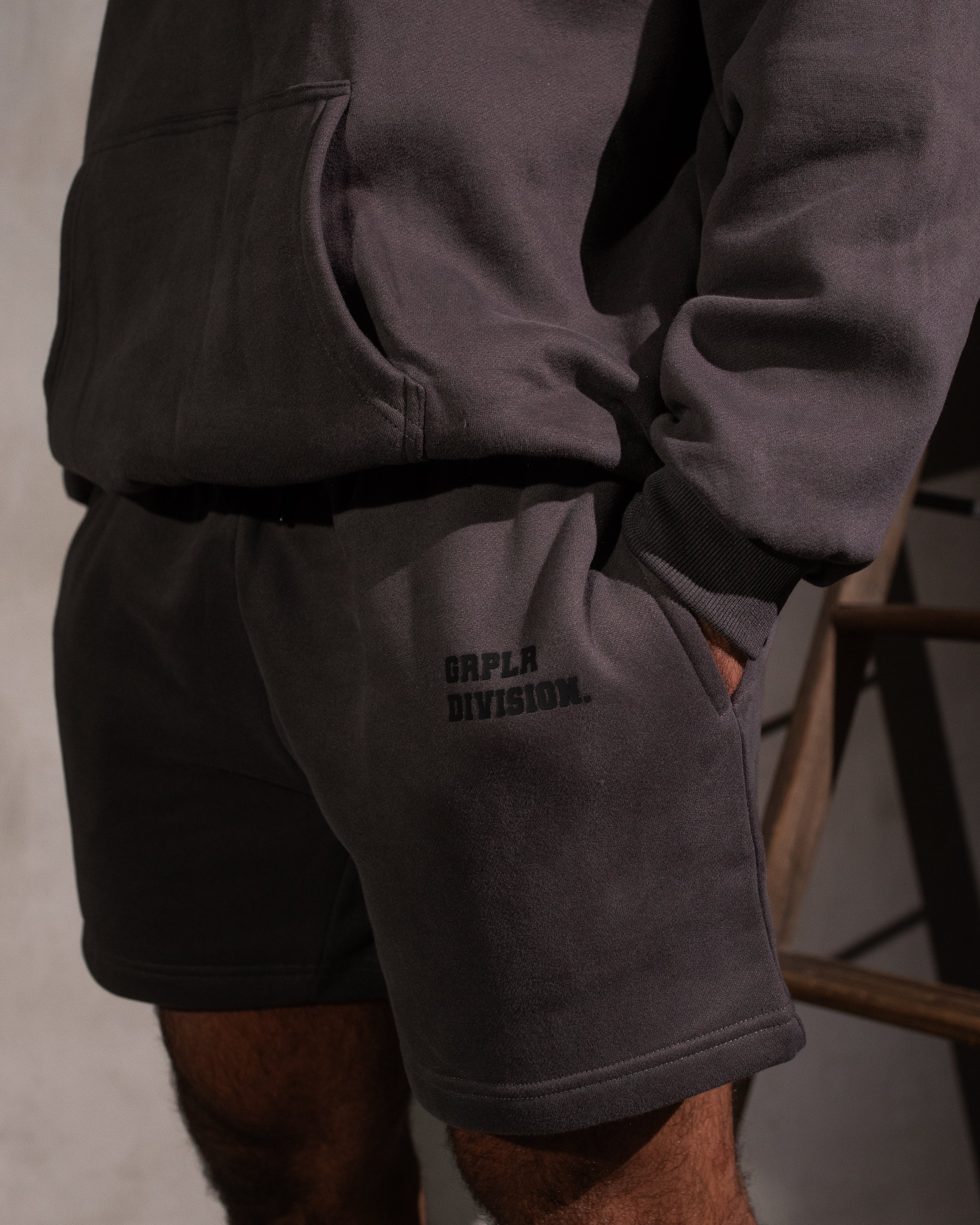 GRPLR Division Leisure Shorts - Grey - Image 2