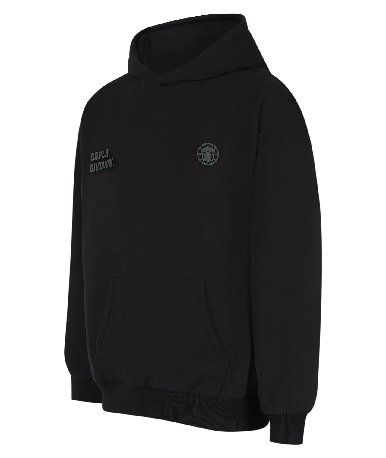 GRPLR Division Oversized Hoodie - Black - Image 4
