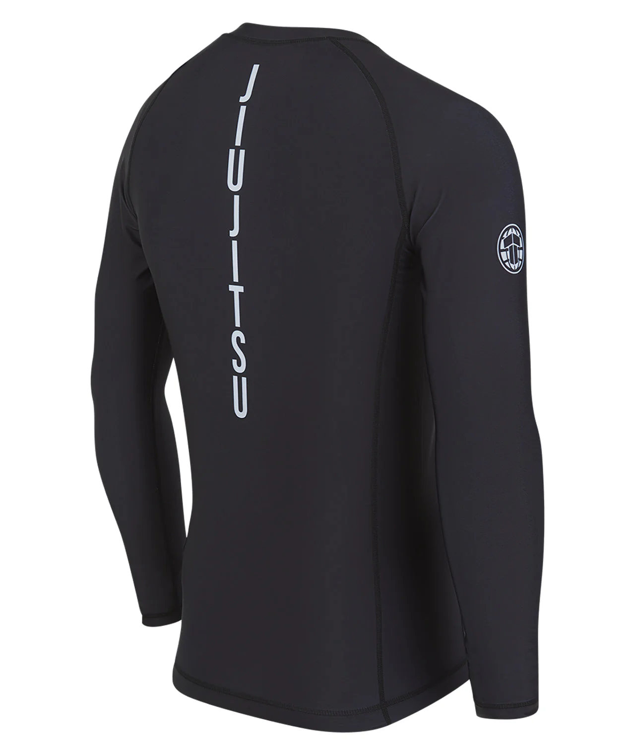 Mens Helena Ranked Long Sleeve Rash Guard - Black - Image 4