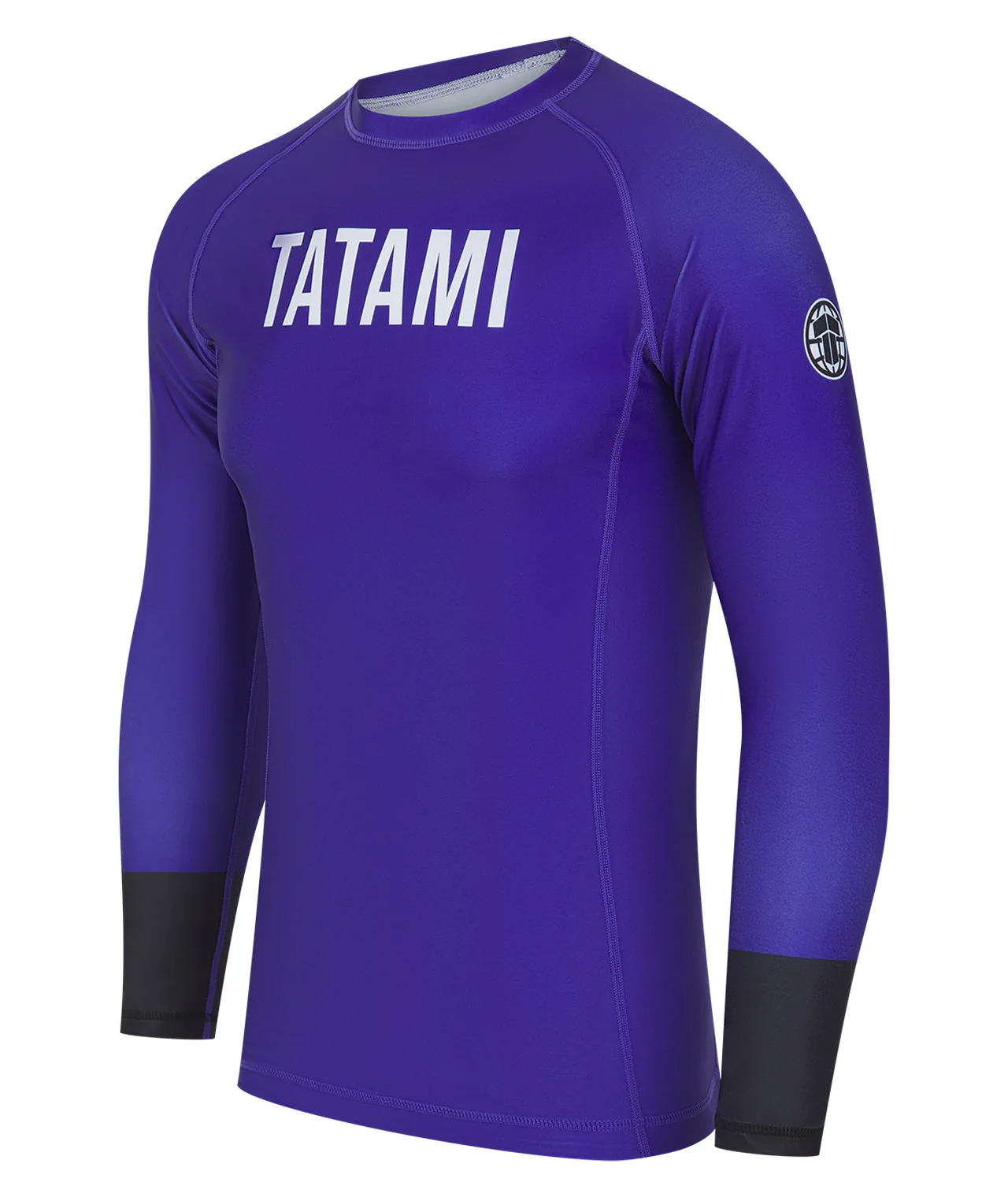 Mens Helena Ranked Long Sleeve Rash Guard - Purple - Image 3