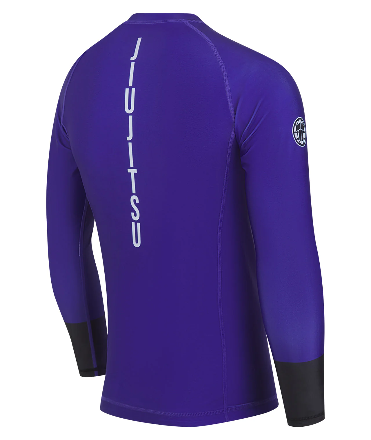 Mens Helena Ranked Long Sleeve Rash Guard - Purple - Image 4