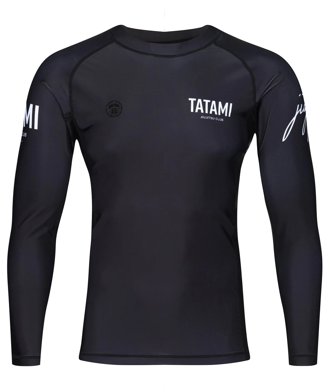 JJ Club Long Sleeve Rash Guard - Black