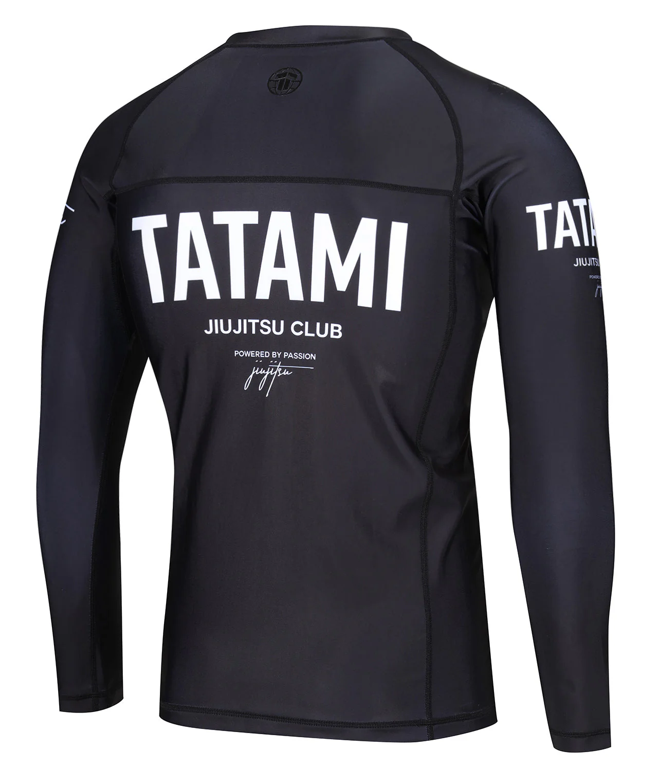 JJ Club Long Sleeve Rash Guard - Black - Image 5