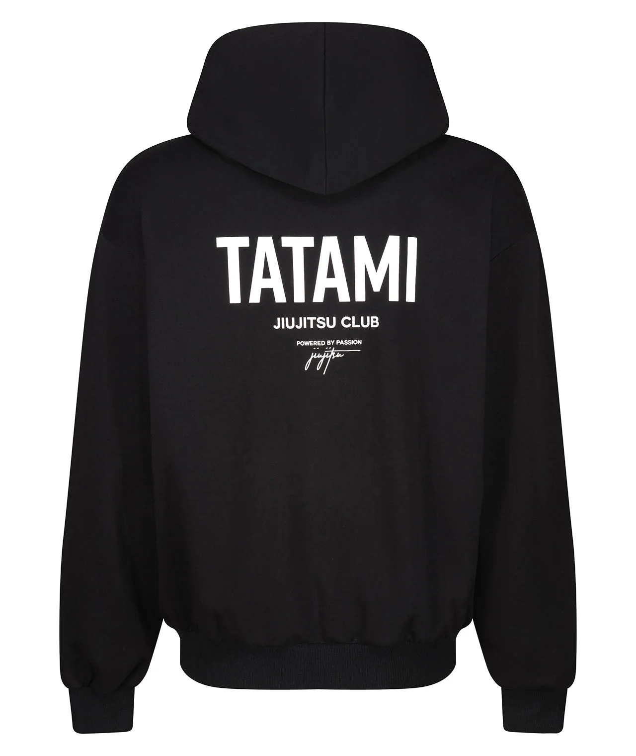 JJ Club Oversized Hoodie - Black - Image 2