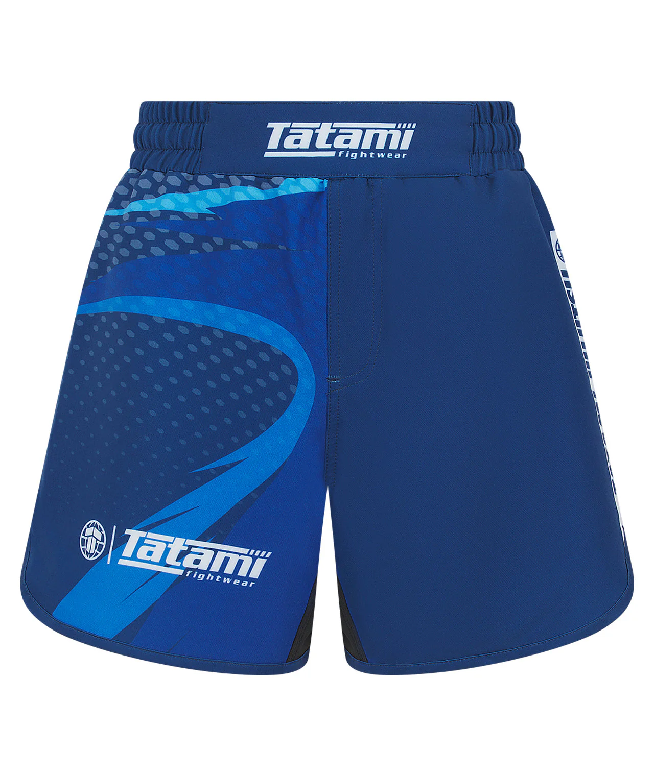 Kids Abstract Shorts - Blue