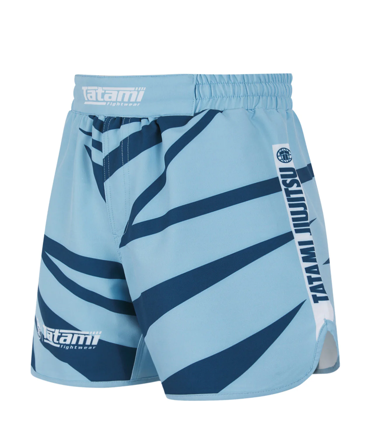 Kids Abstract Shorts - Light Blue - Image 3