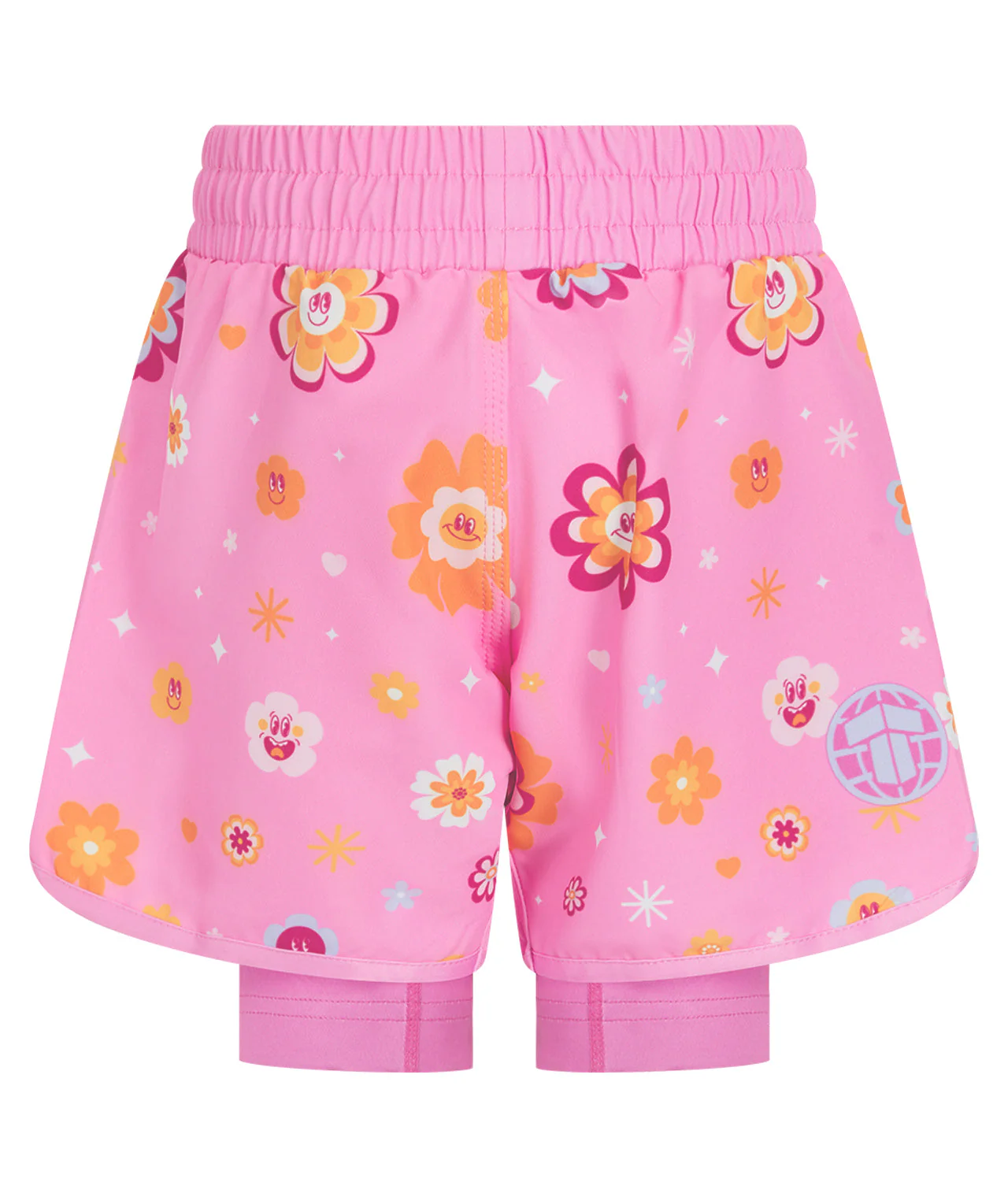 Kids Flower Power Hybrid Shorts - Image 2