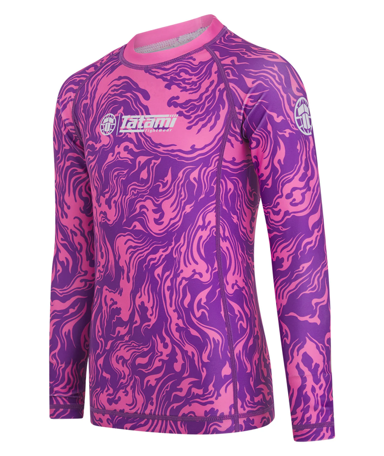 Kids Helena Rash Guard - Lava Pink - Image 3