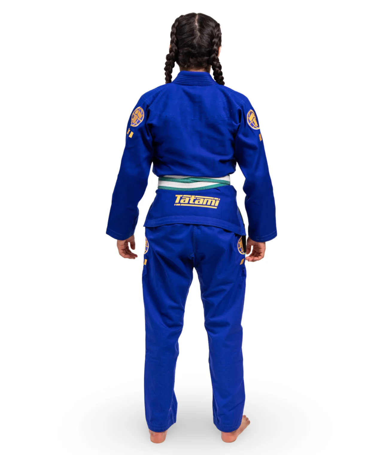 Kids Pro Series Gi - Blue & Champion Gold - Image 6