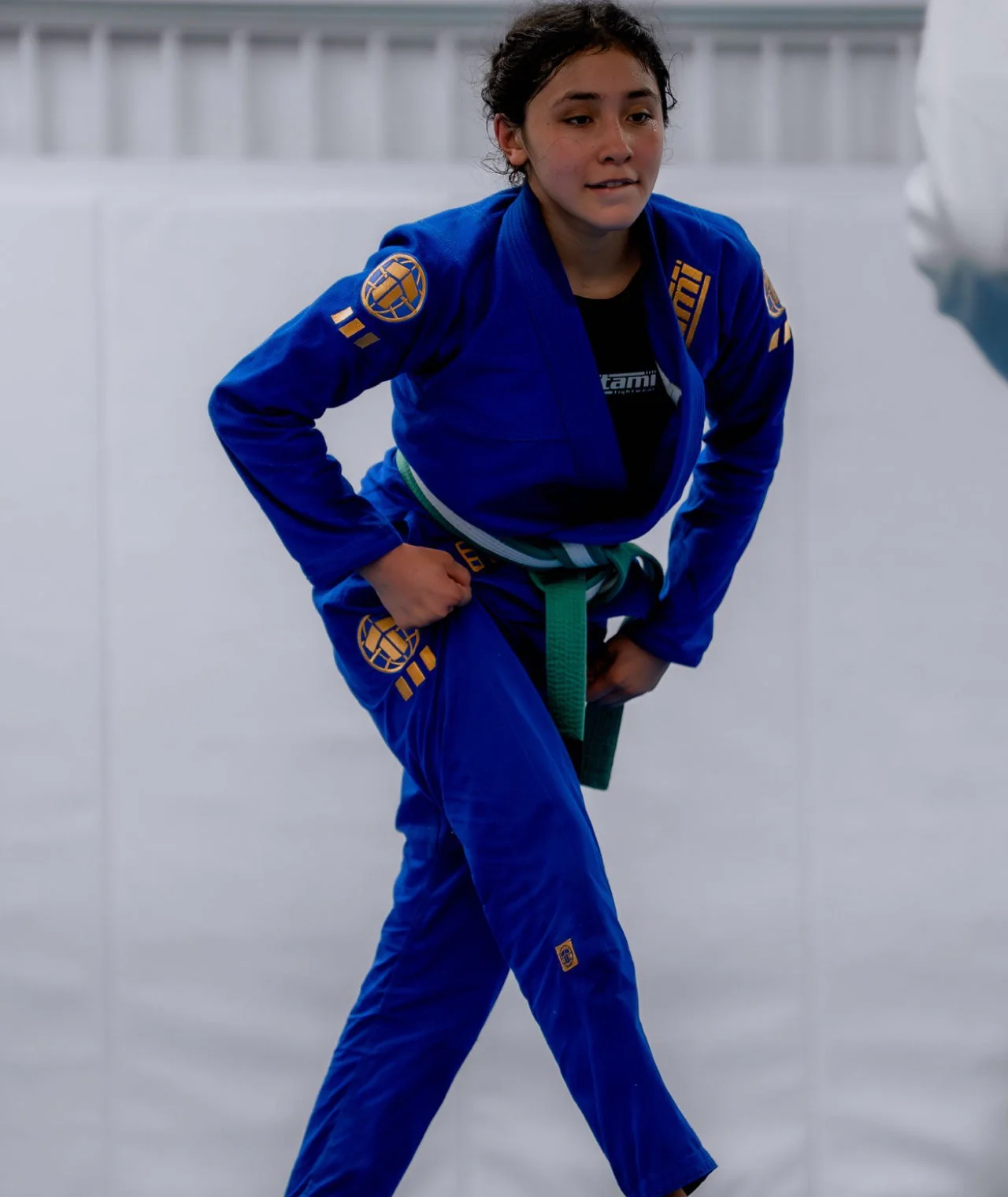 Kids Pro Series Gi - Blue & Champion Gold - Image 7