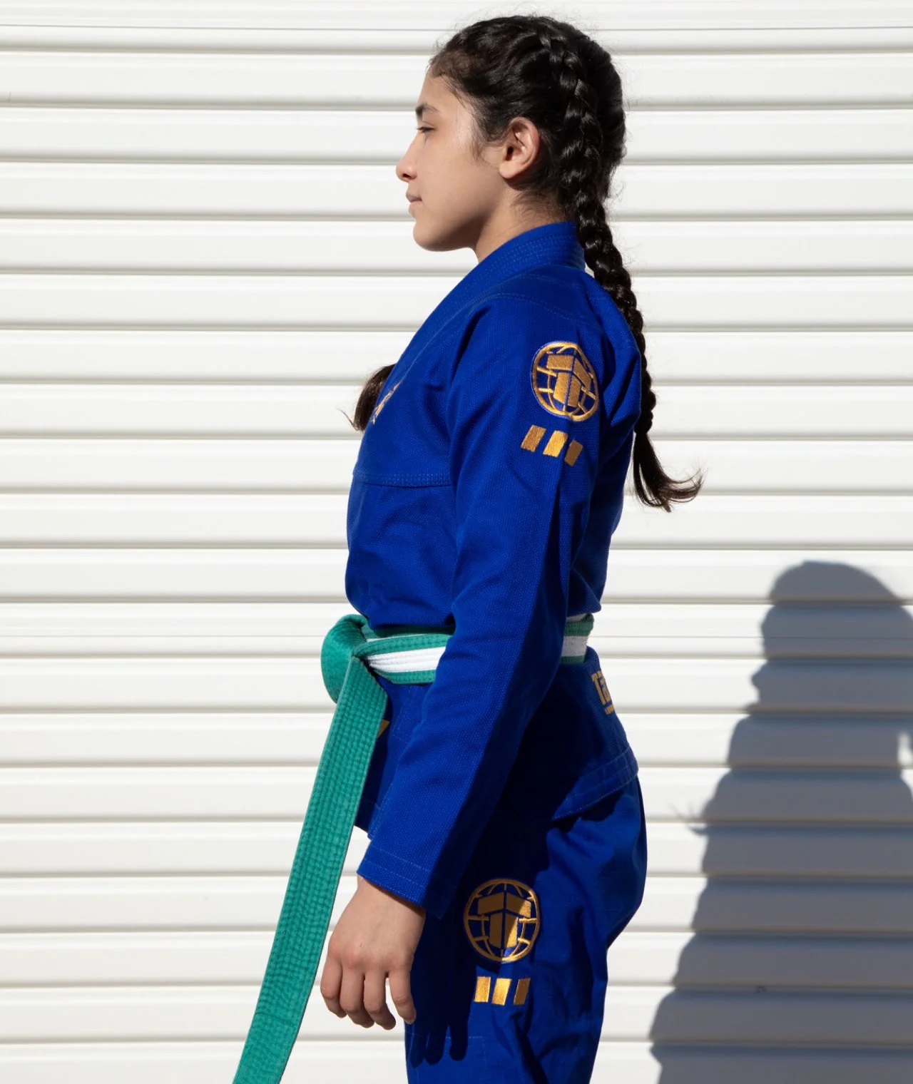 Kids Pro Series Gi - Blue & Champion Gold - Image 8