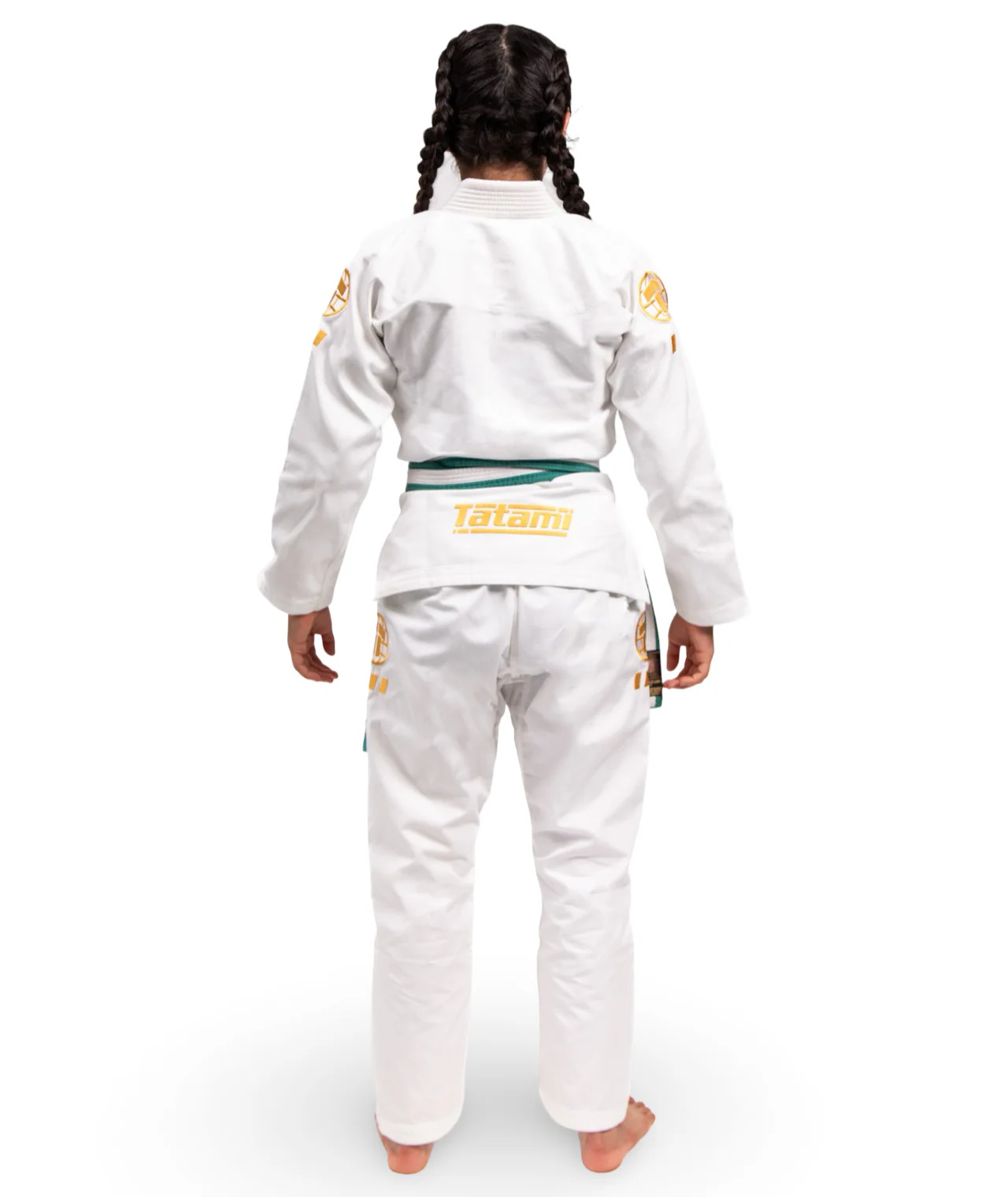 Kids Pro Series Gi - White & Champion Gold - Image 6