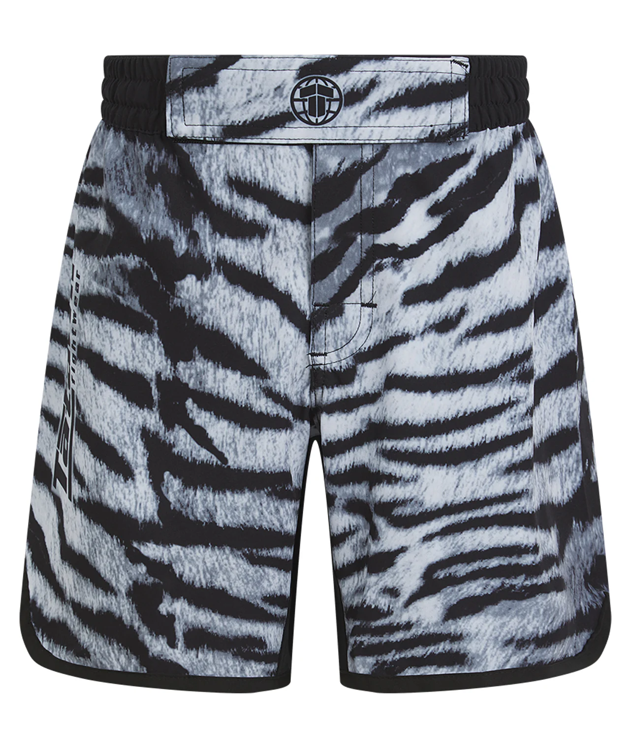 Kids Recharged Grappling Shorts - Grey Tiger