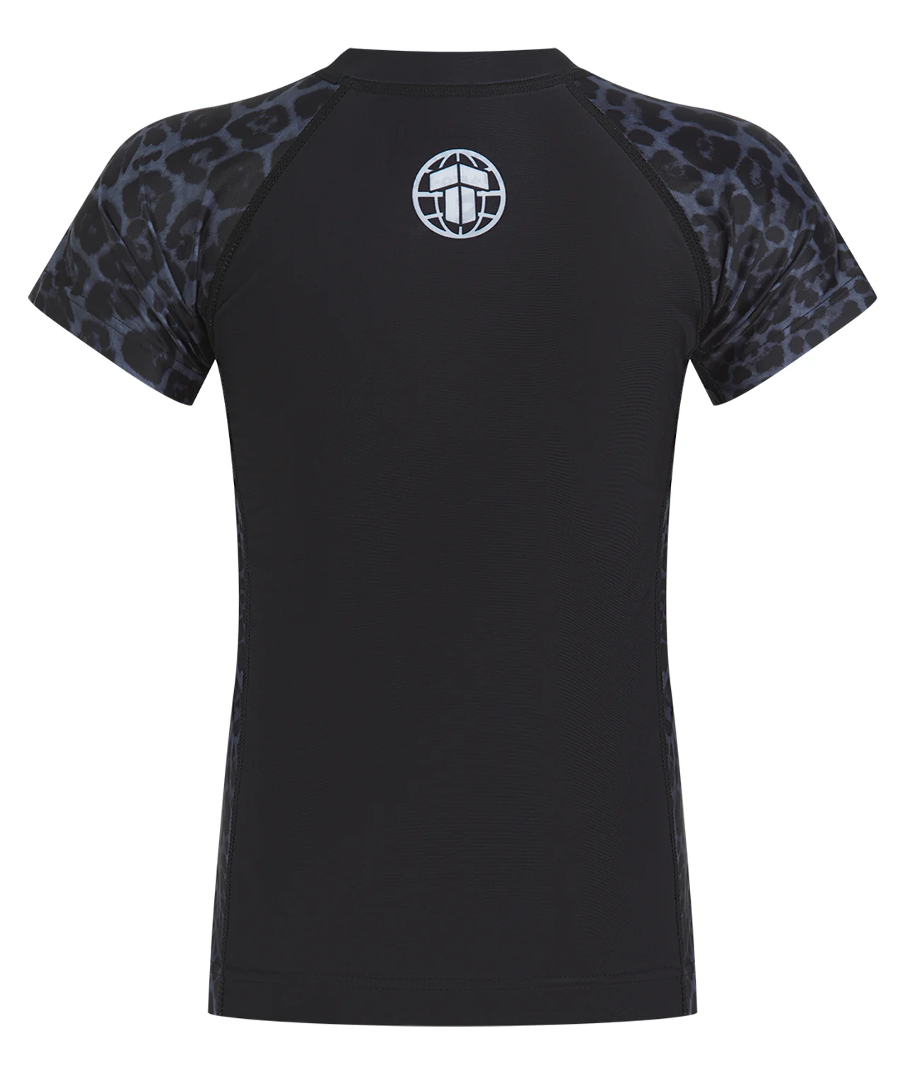 Kids Recharged Rash Guard - Grey Leopard - Image 2