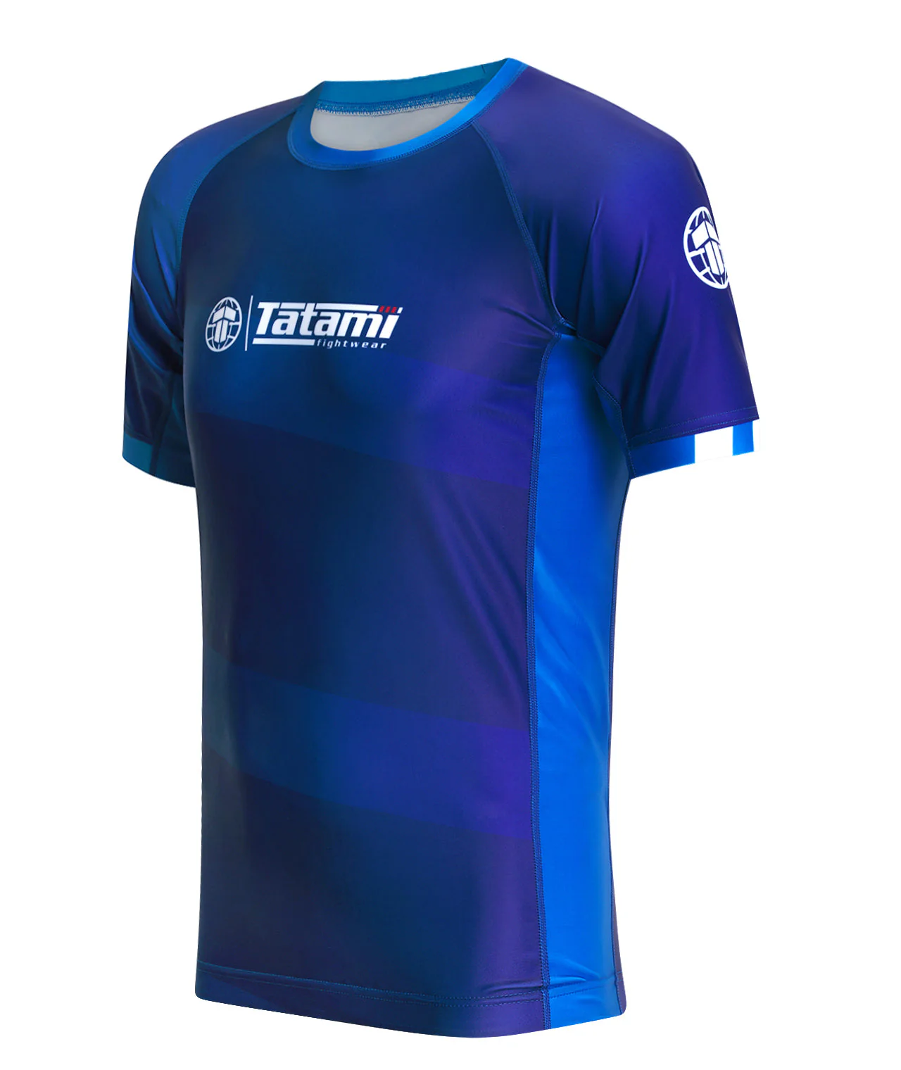 Kids Tatami Nomad Rash Guard - Navy & Blue - Image 2