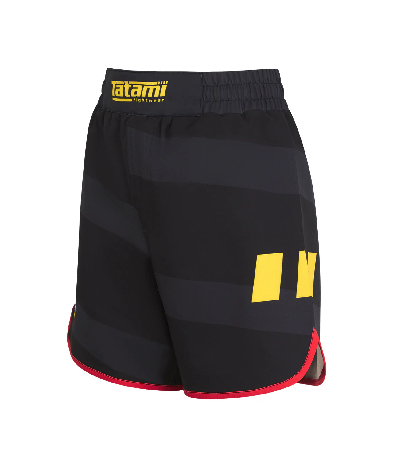Kids Tatami Nomad Shorts - Black & Red - Image 3