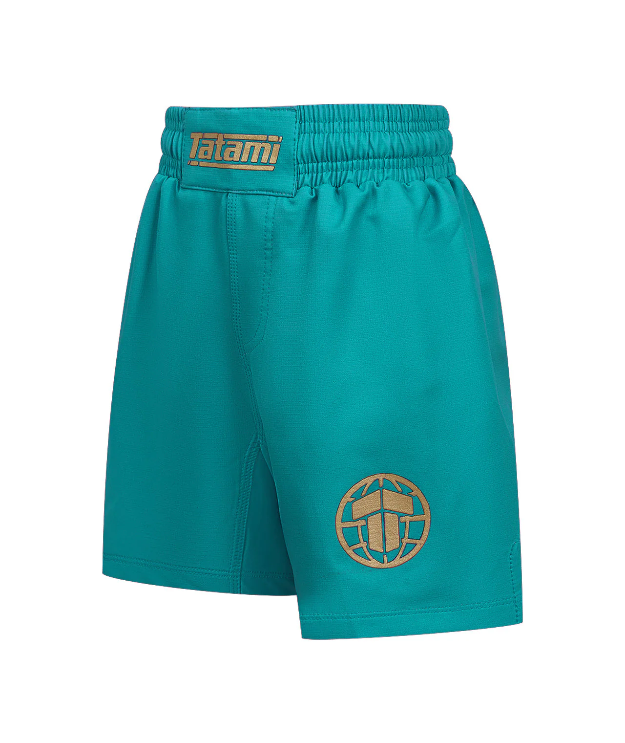 Kids Tatami Pro Grappling Shorts - Teal - Image 3