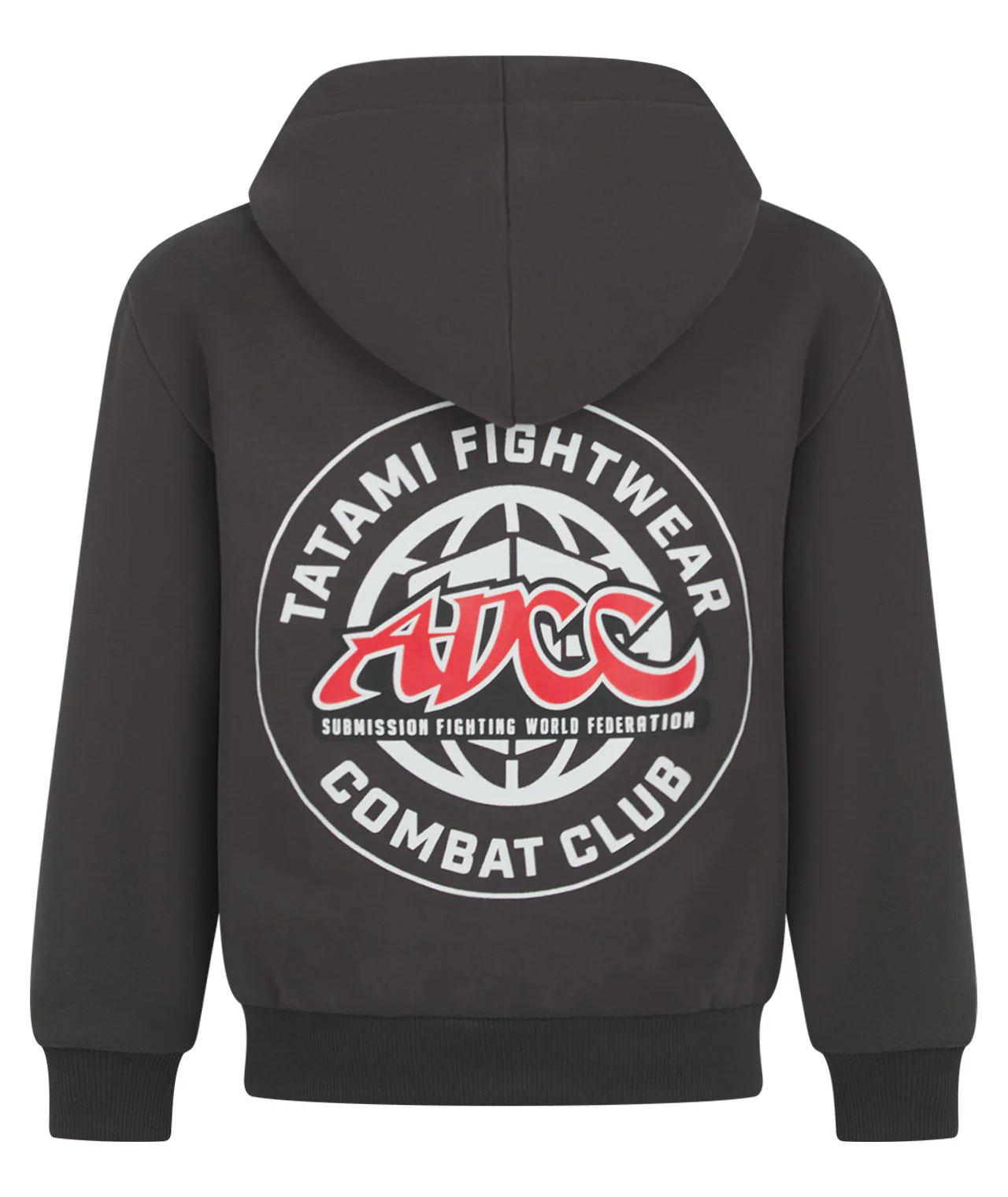 Kids Tatami X ADCC Combat Club Oversized Hoodie - Grey - Image 2