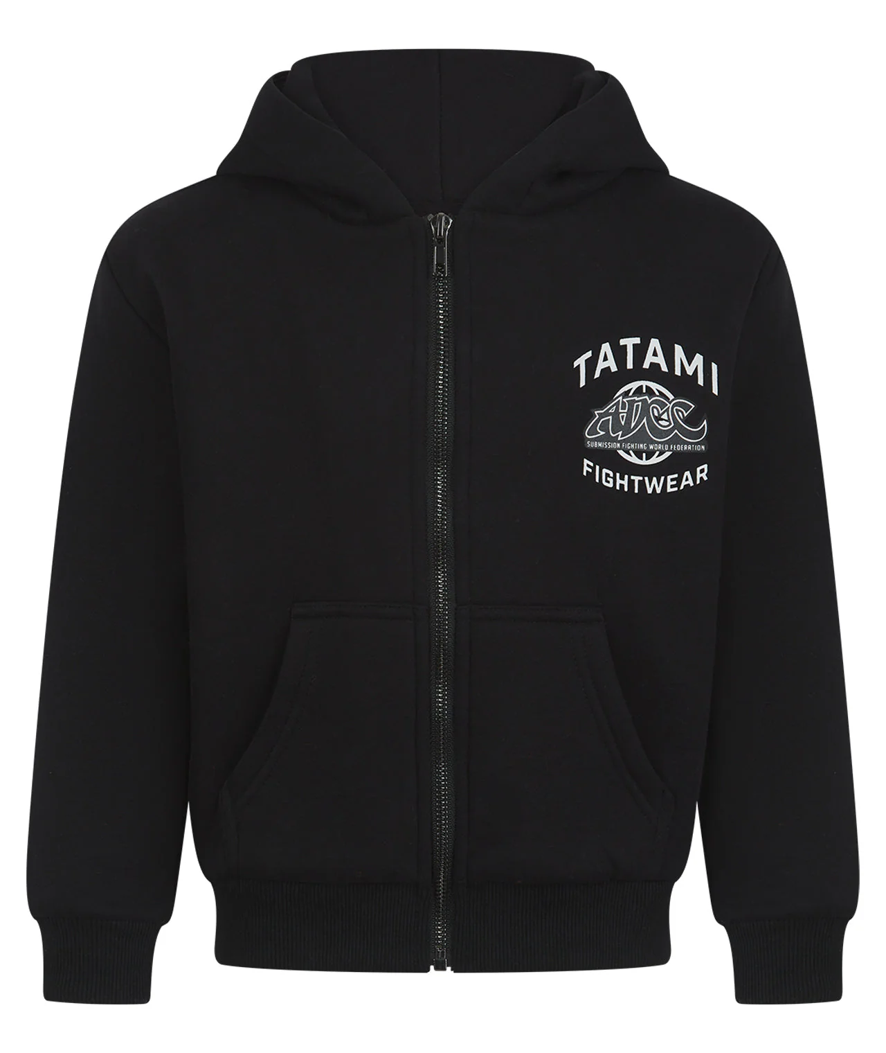 Kids Tatami X ADCC Oversized Zip Hoodie - Black