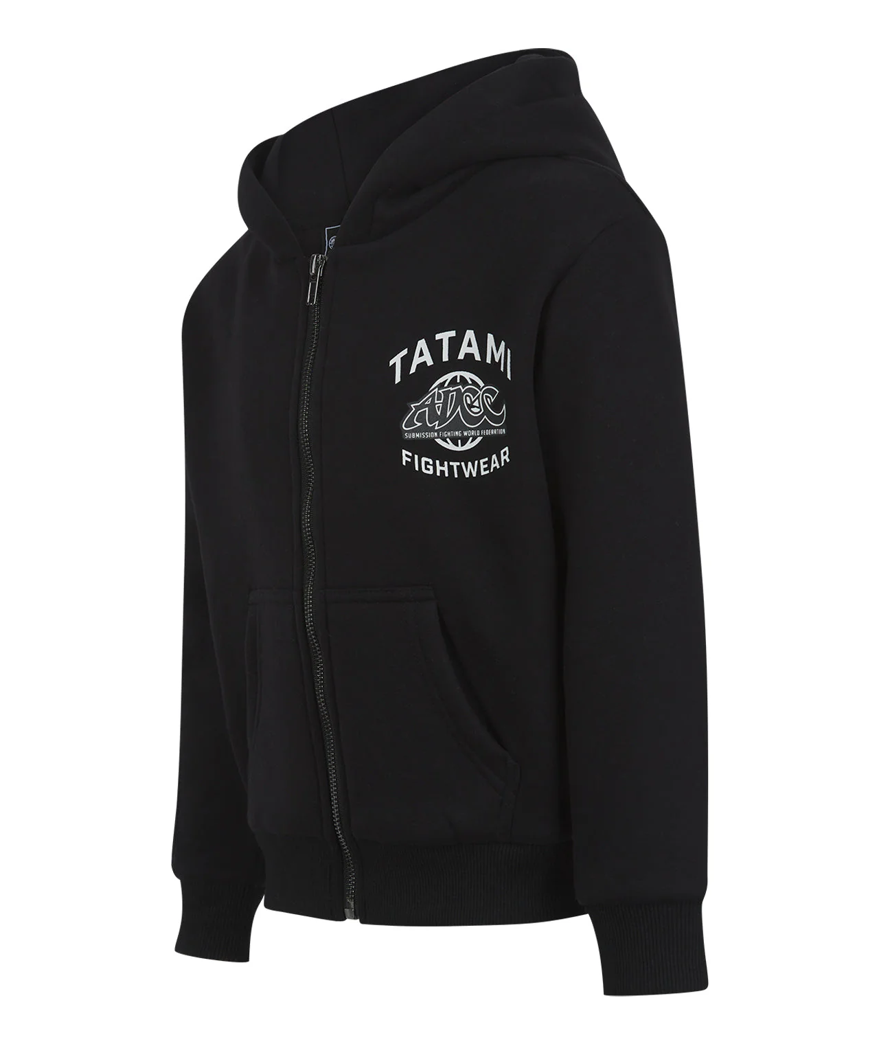 Kids Tatami X ADCC Oversized Zip Hoodie - Black - Image 3