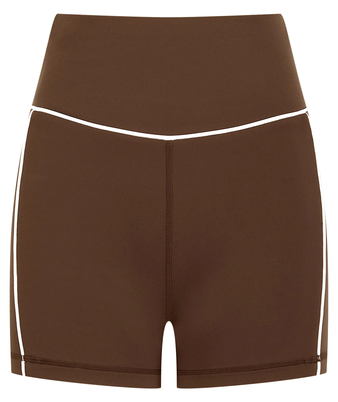 Ladies Contour Compression Shorts - Brown - Image 3