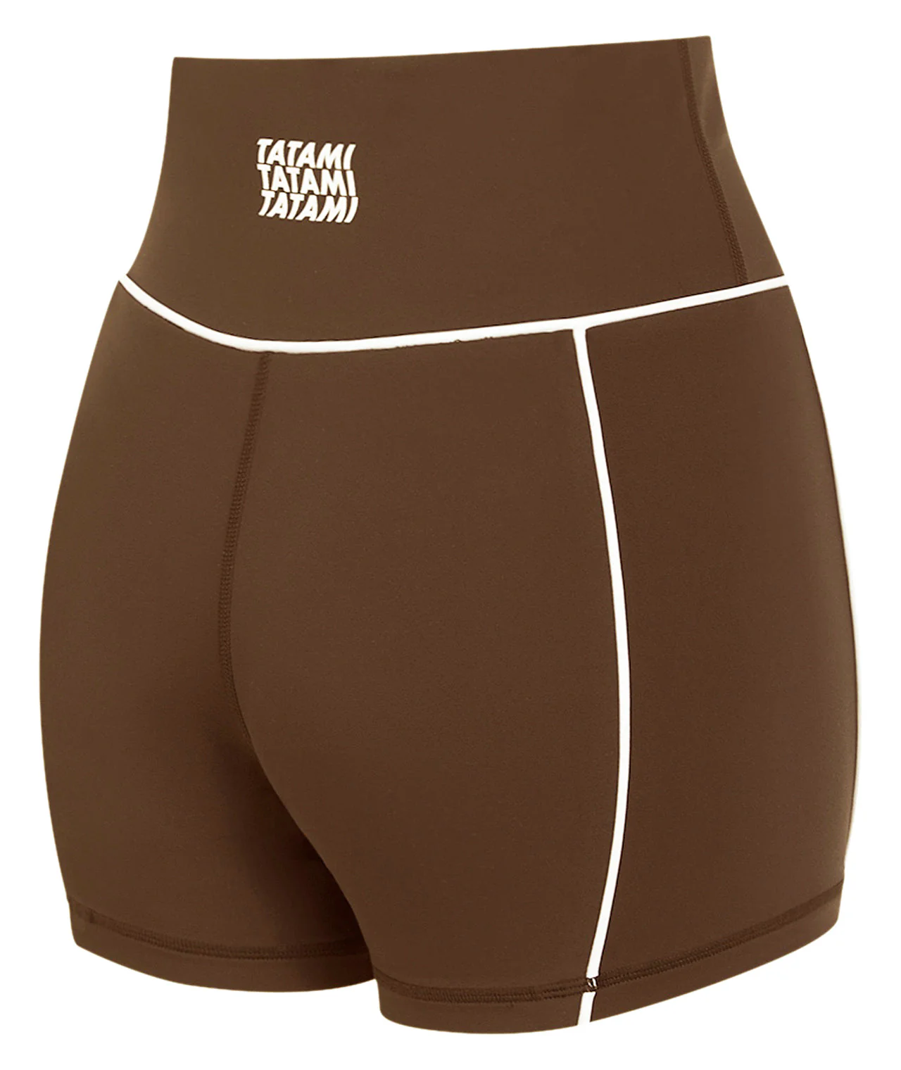 Ladies Contour Compression Shorts - Brown - Image 5