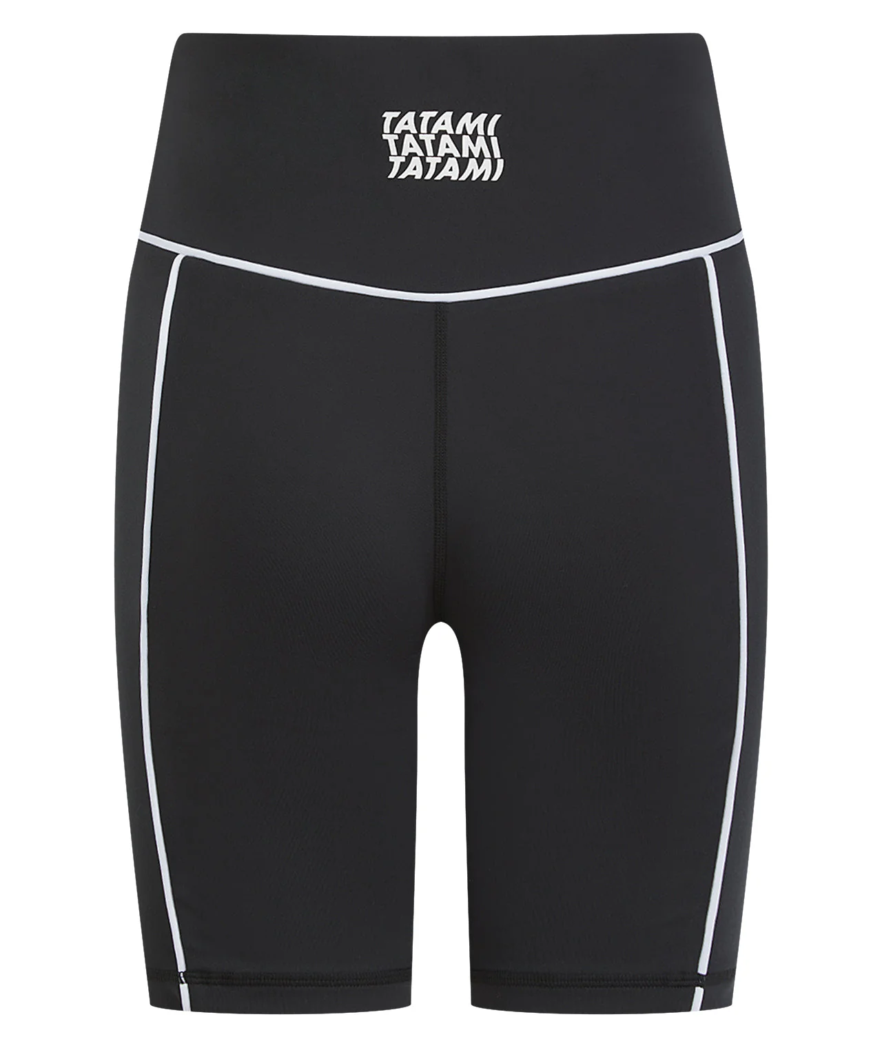 Ladies Contour Longline Shorts - Black - Image 4