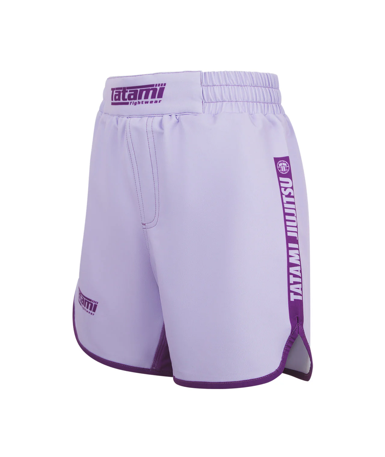 Ladies Contrast High Cut Shorts - Berry - Image 3