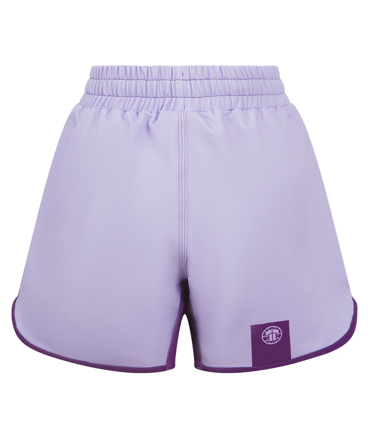 Ladies Contrast High Cut Shorts - Berry - Image 4
