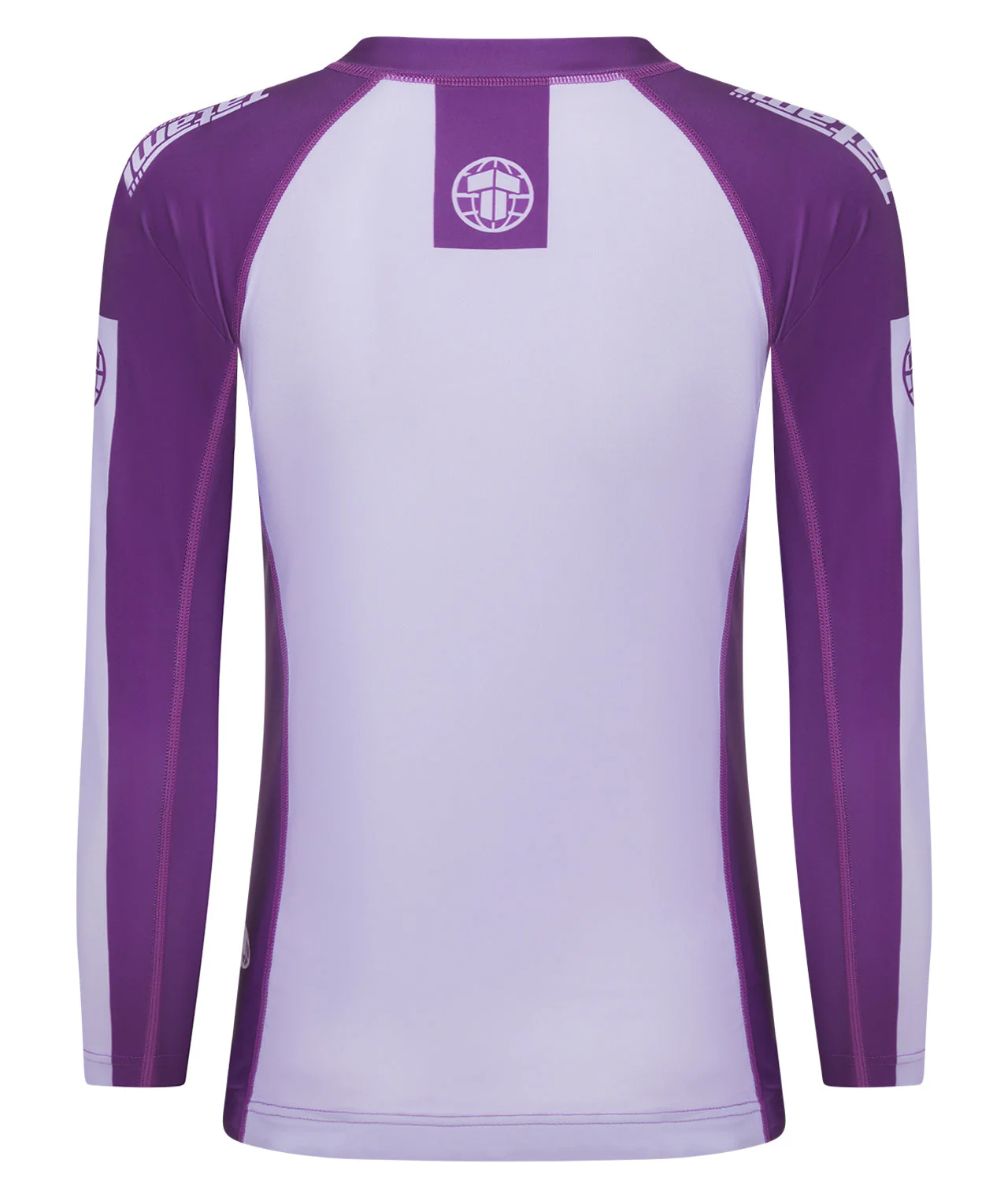 Ladies Contrast Long Sleeve Rash Guard - Berry - Image 4