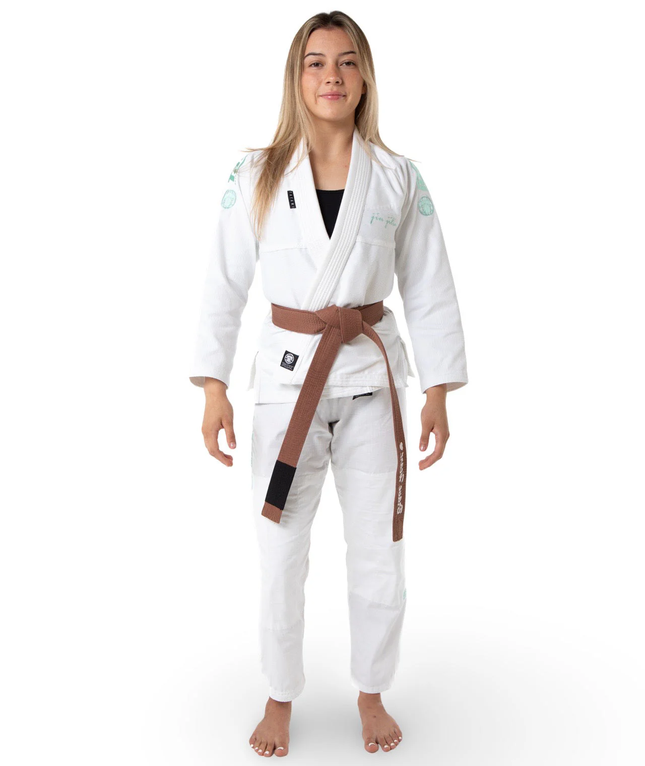 Ladies Elements Superlite Gi - Mint & White - Image 2