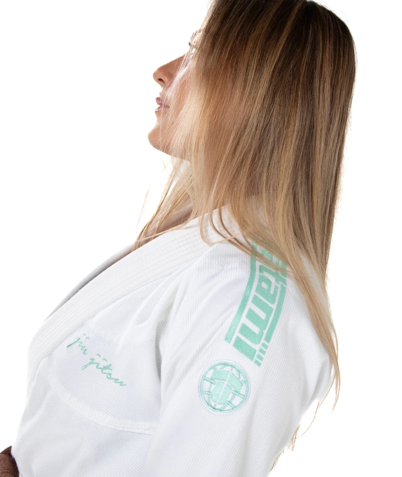 Ladies Elements Superlite Gi - Mint & White - Image 5