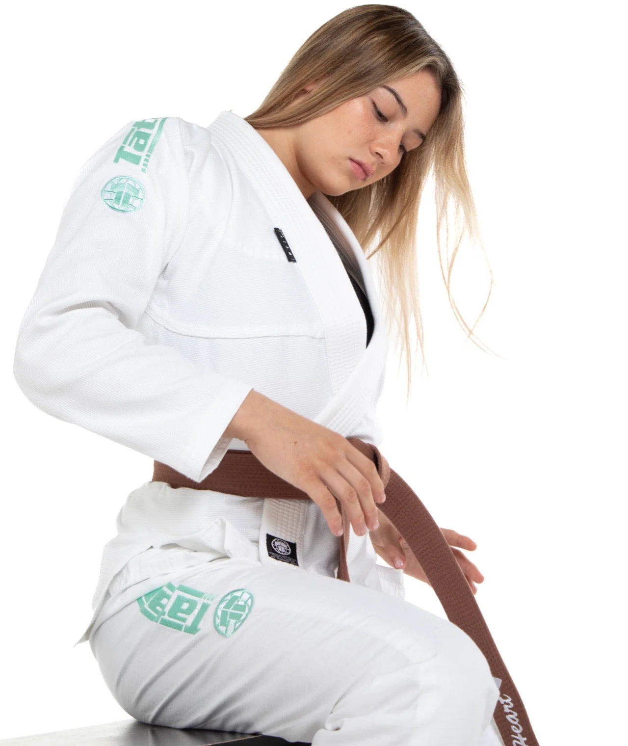 Ladies Elements Superlite Gi - Mint & White - Image 6