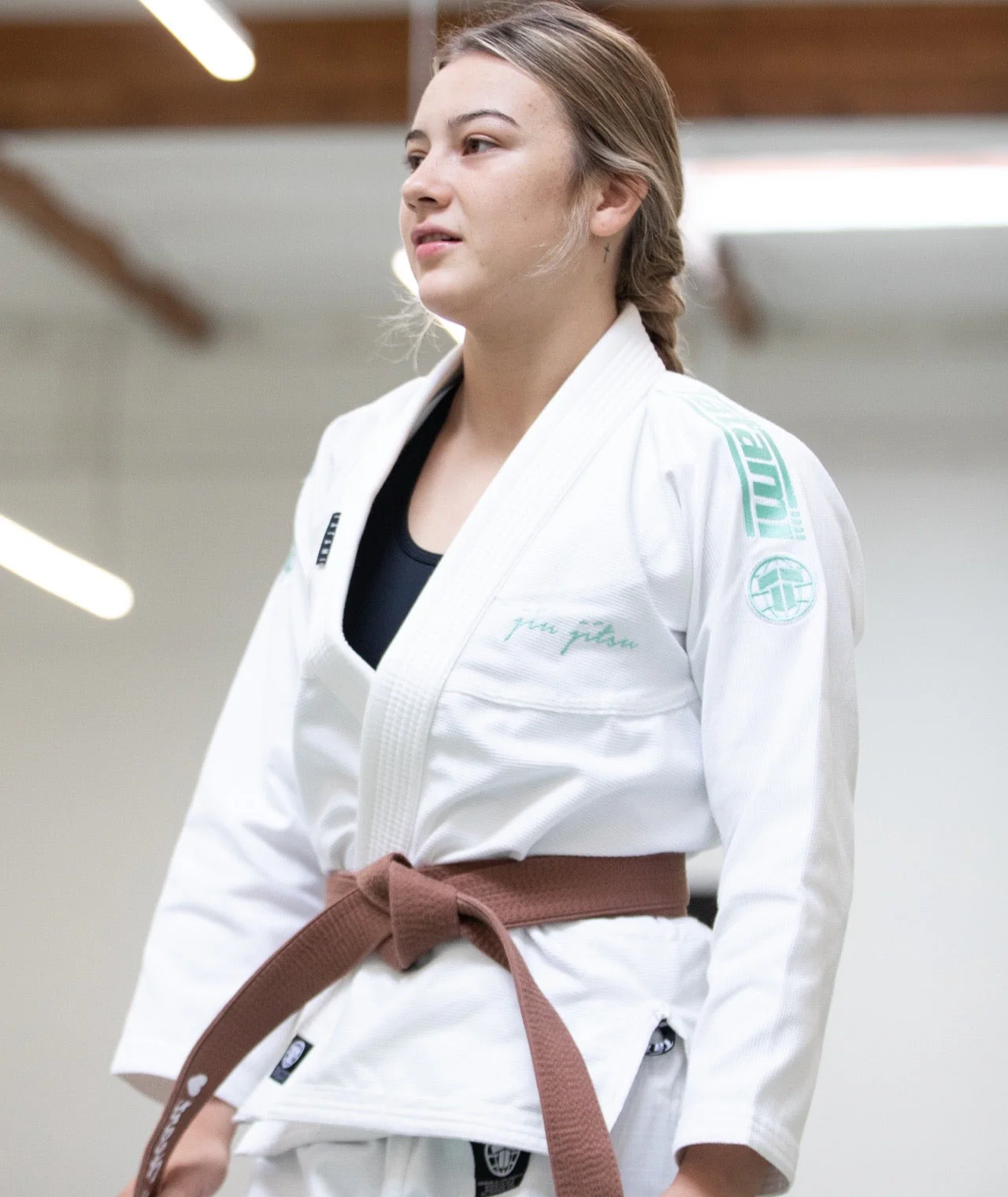 Ladies Elements Superlite Gi - Mint & White - Image 9
