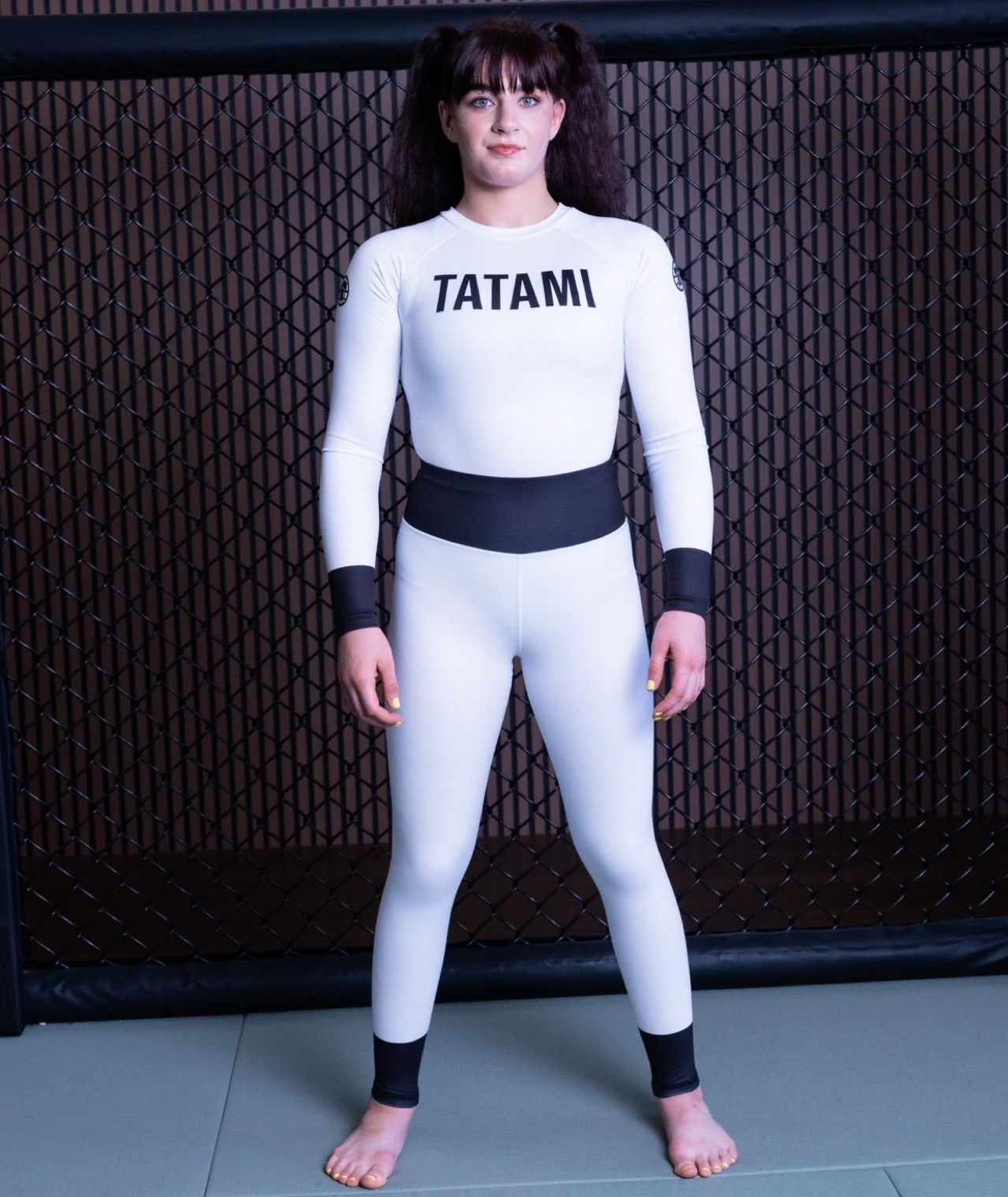Ladies Helena Ranked Leotard - White - Image 7