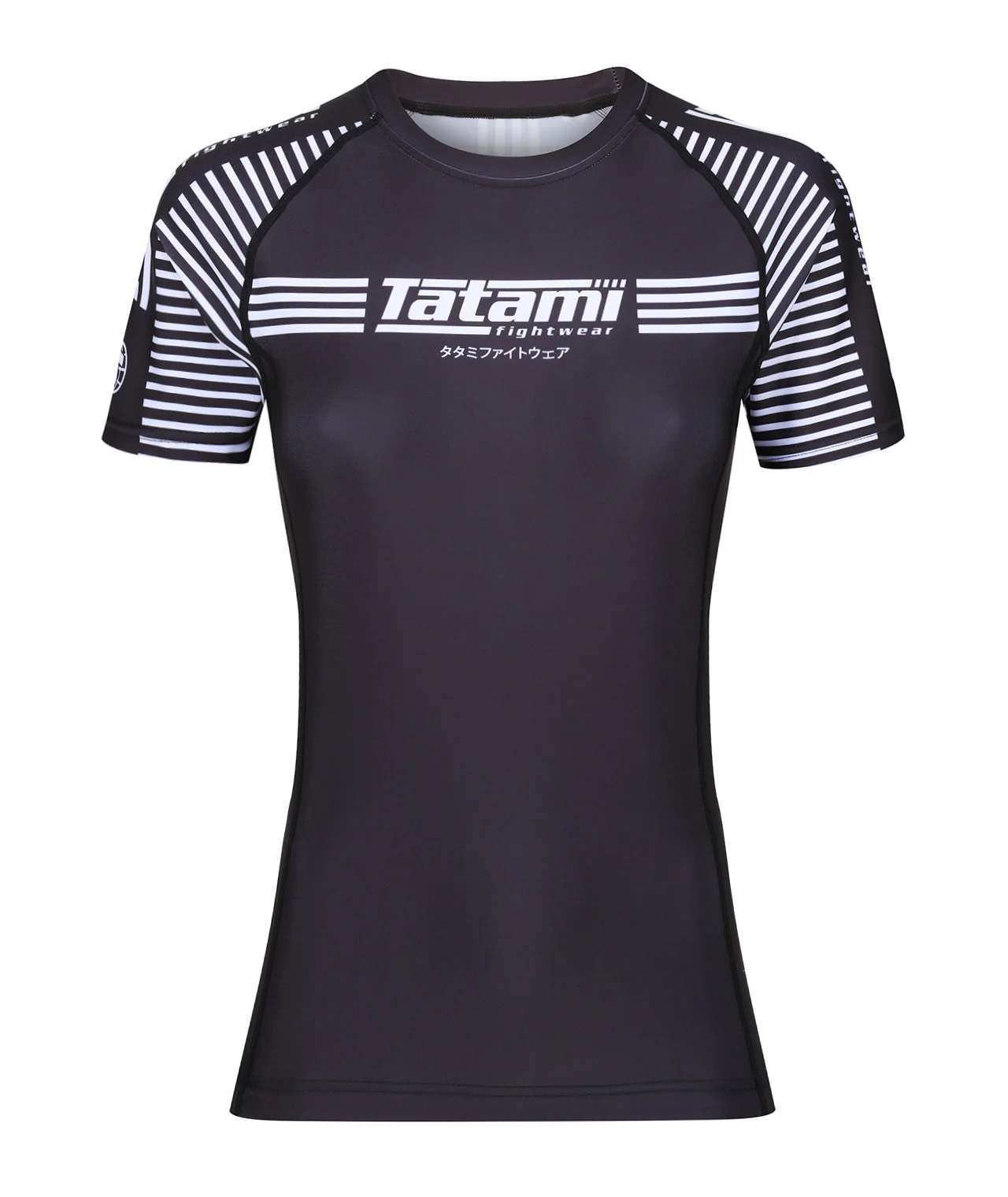 Ladies IBJJF Ranked Rash Guard - Black