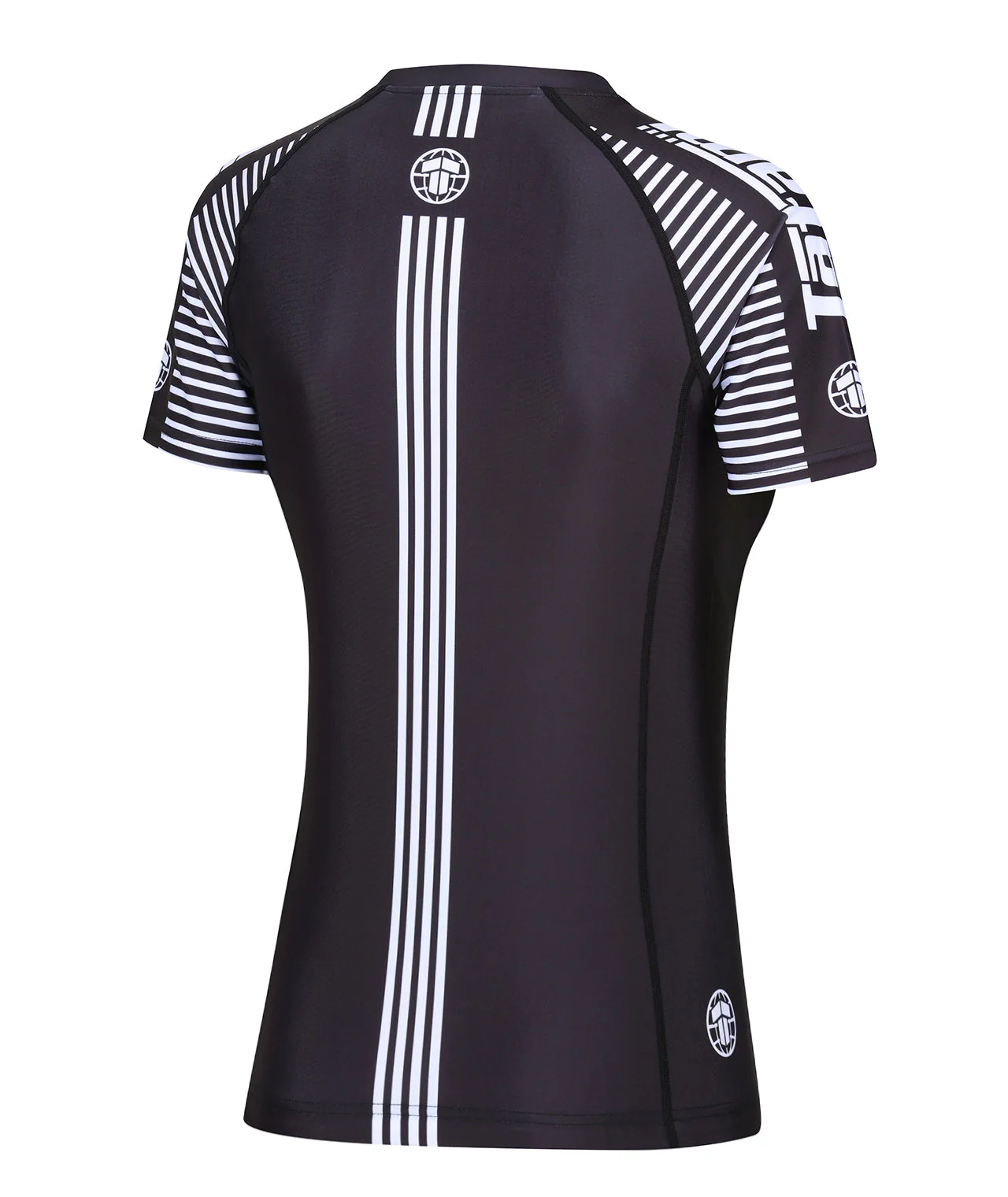 Ladies IBJJF Ranked Rash Guard - Black - Image 4