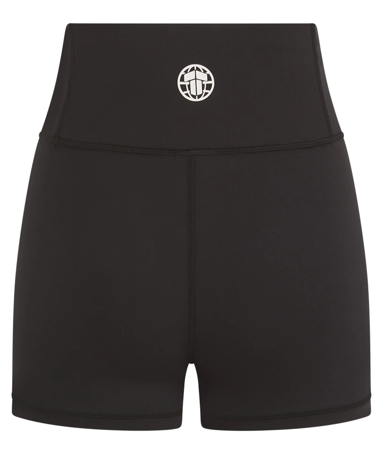 Ladies Luxe Compression Shorts - Black - Image 3
