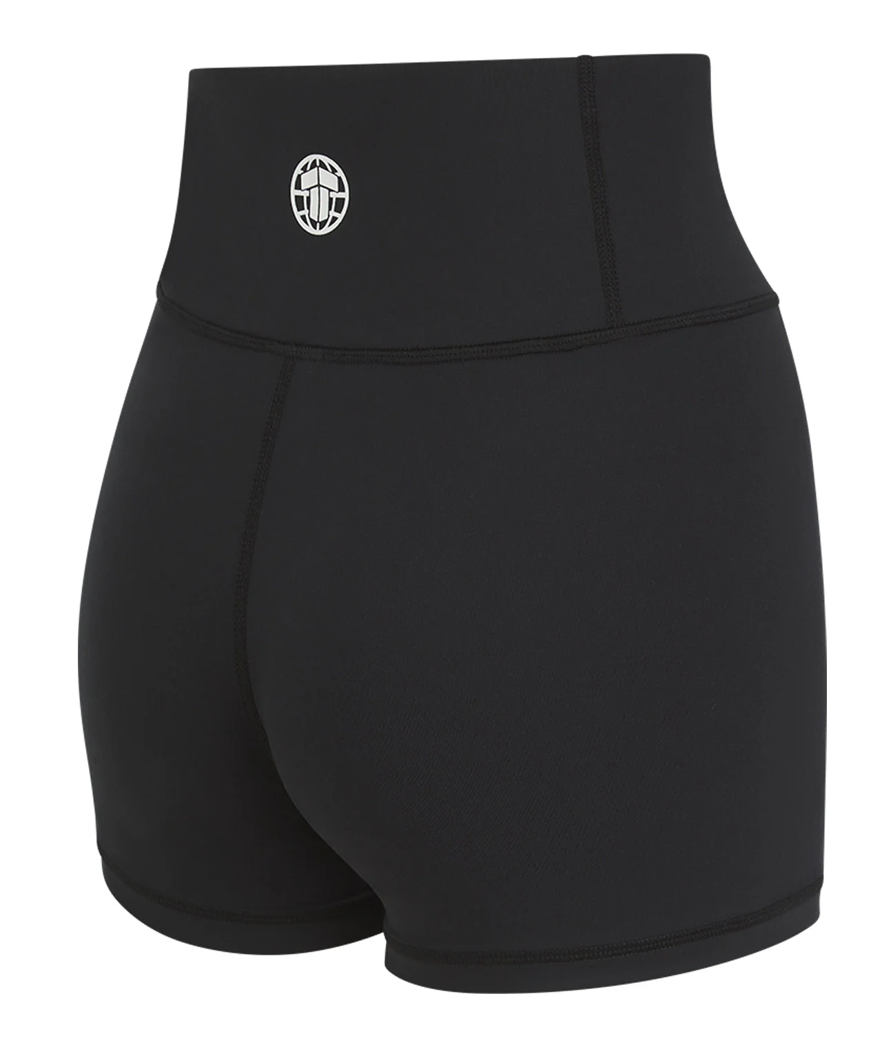 Ladies Luxe Compression Shorts - Black - Image 4