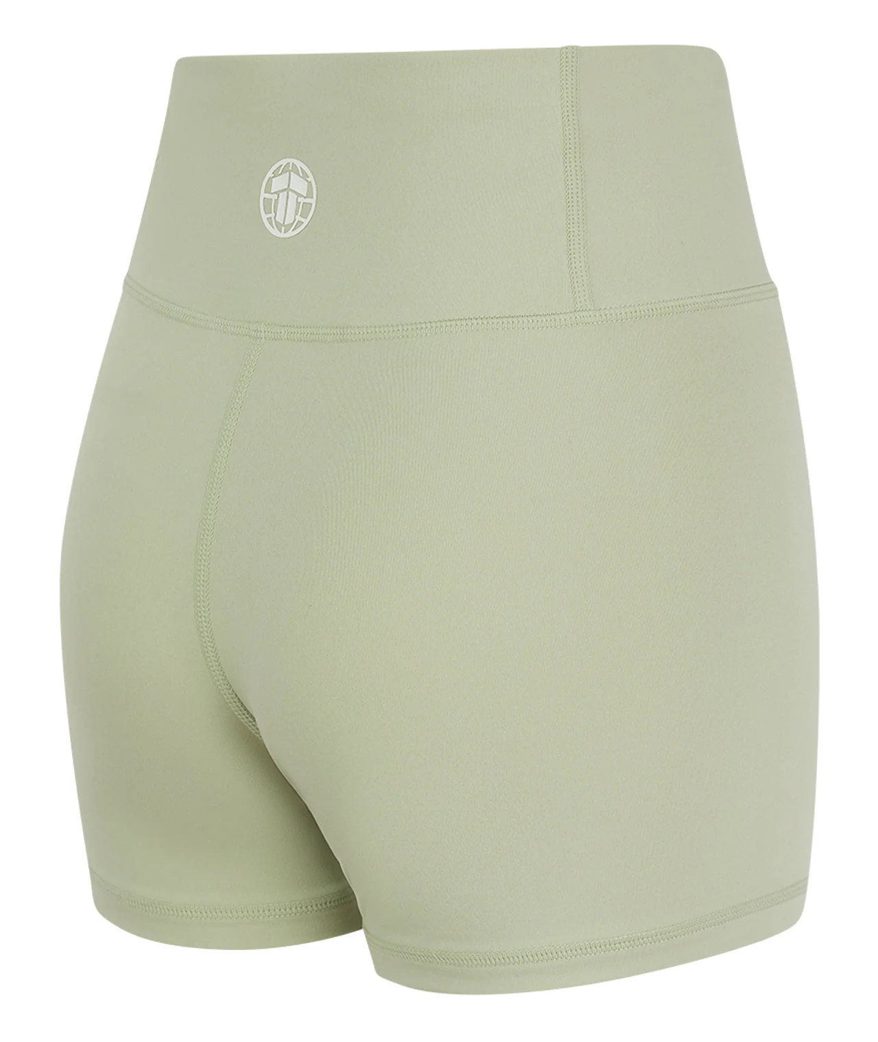 Ladies Luxe Compression Shorts - Sage - Image 4