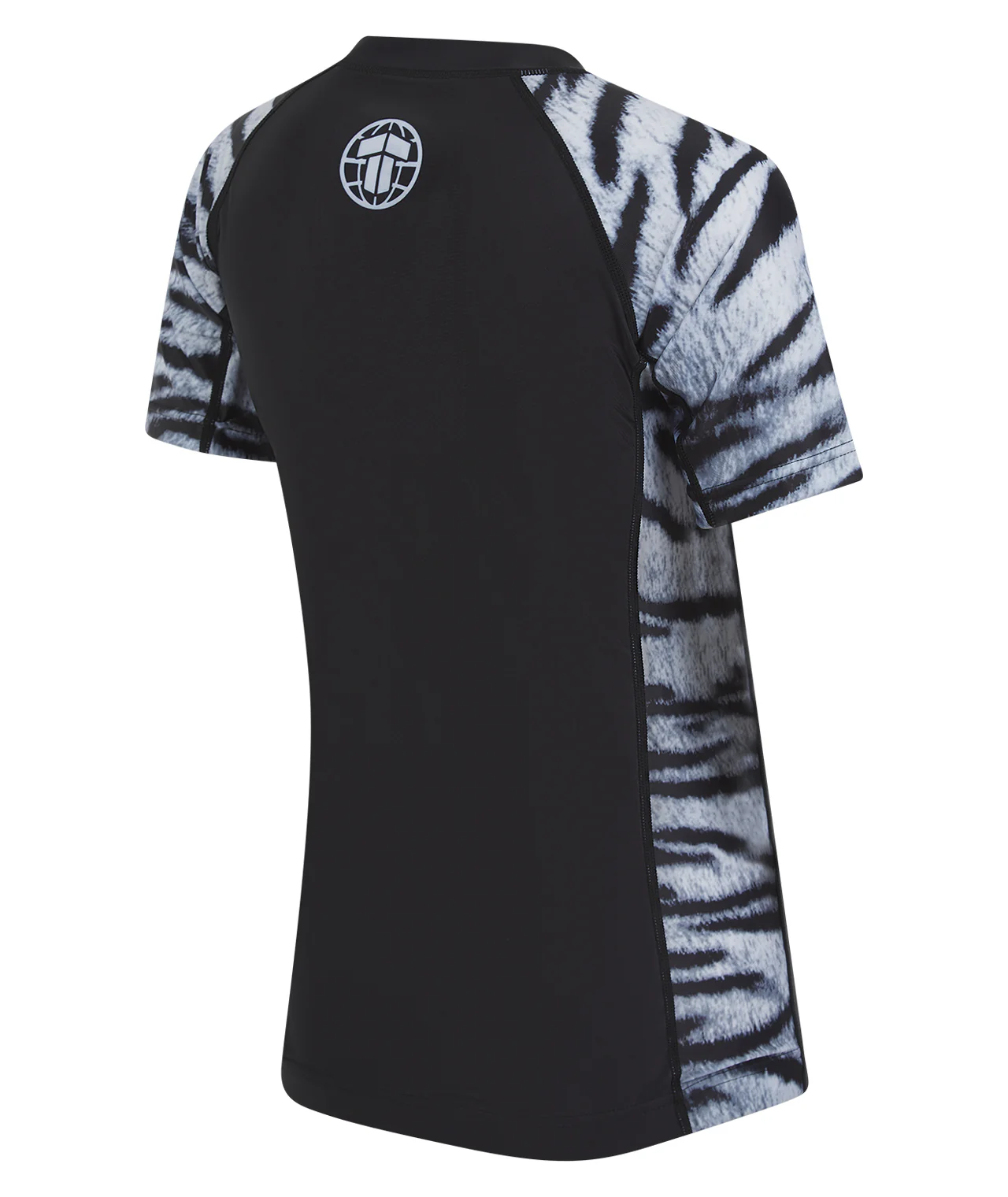 Ladies Recharged Rash Guard - Grey Tiger - Image 4