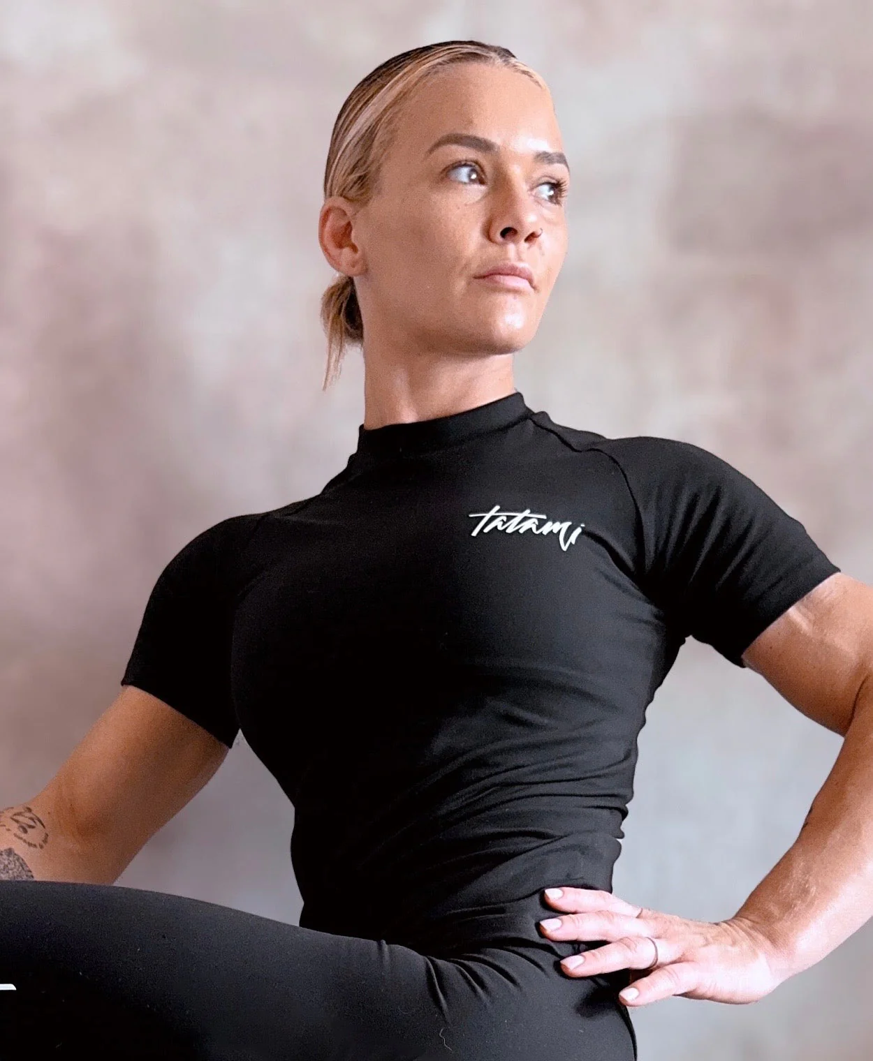 Ladies Rupture Short Sleeve Rash Guard - Image 2