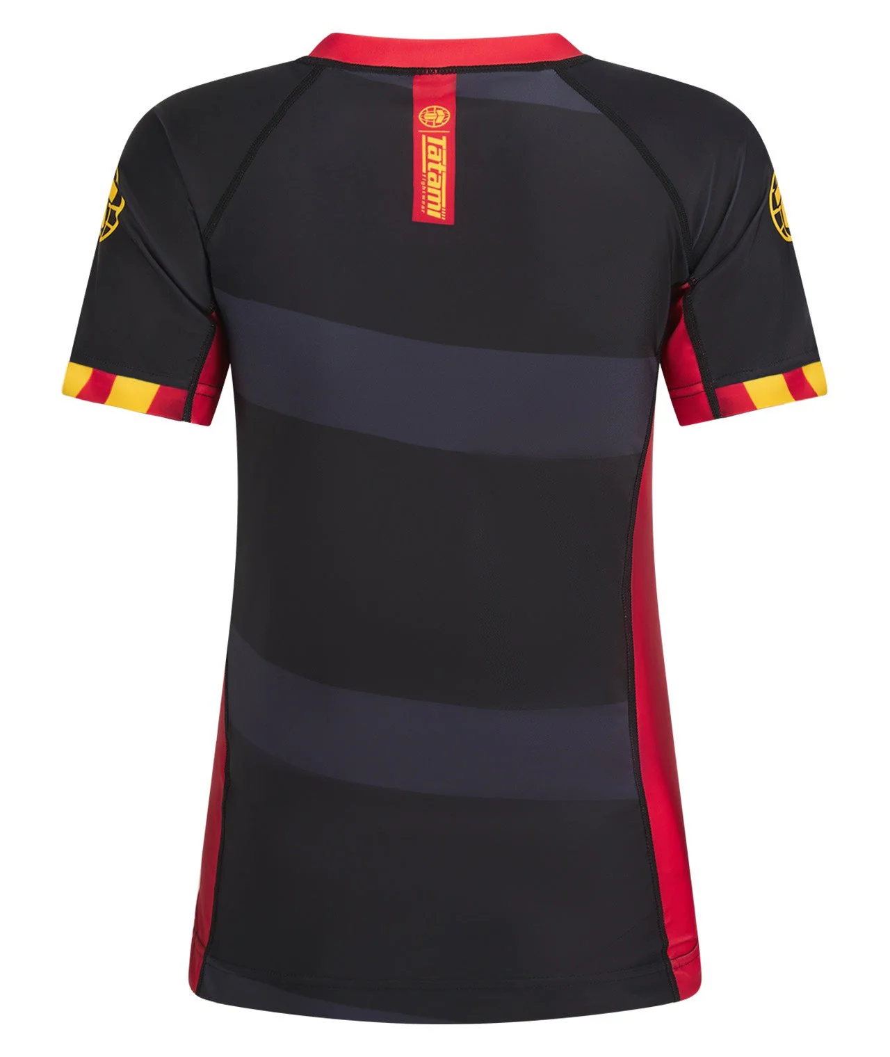 Ladies Tatami Nomad Rash Guard - Black & Red - Image 3